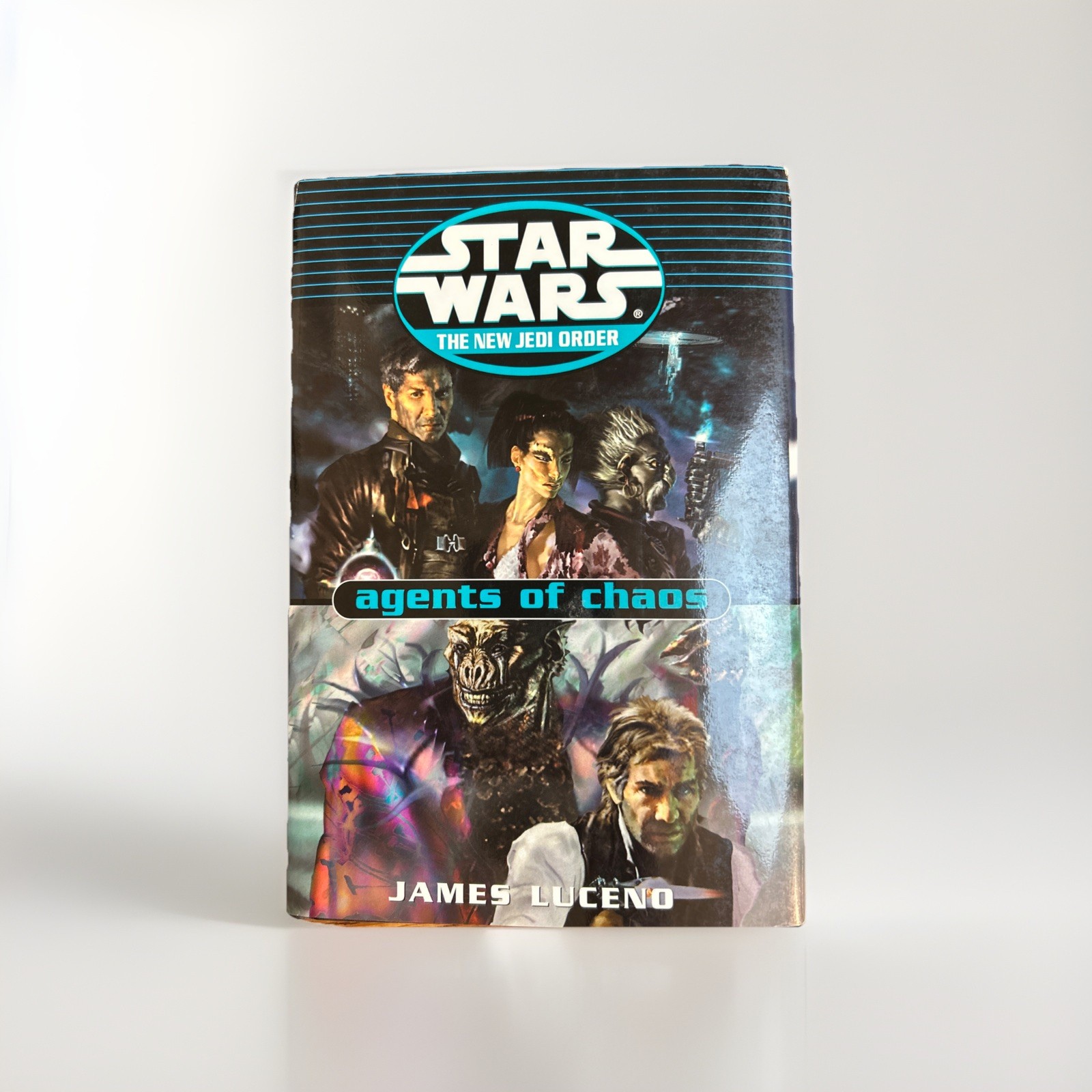 Star Wars New Jedi Order Agents of Chaos 1st SFBC Printing HC James Luceno 2000