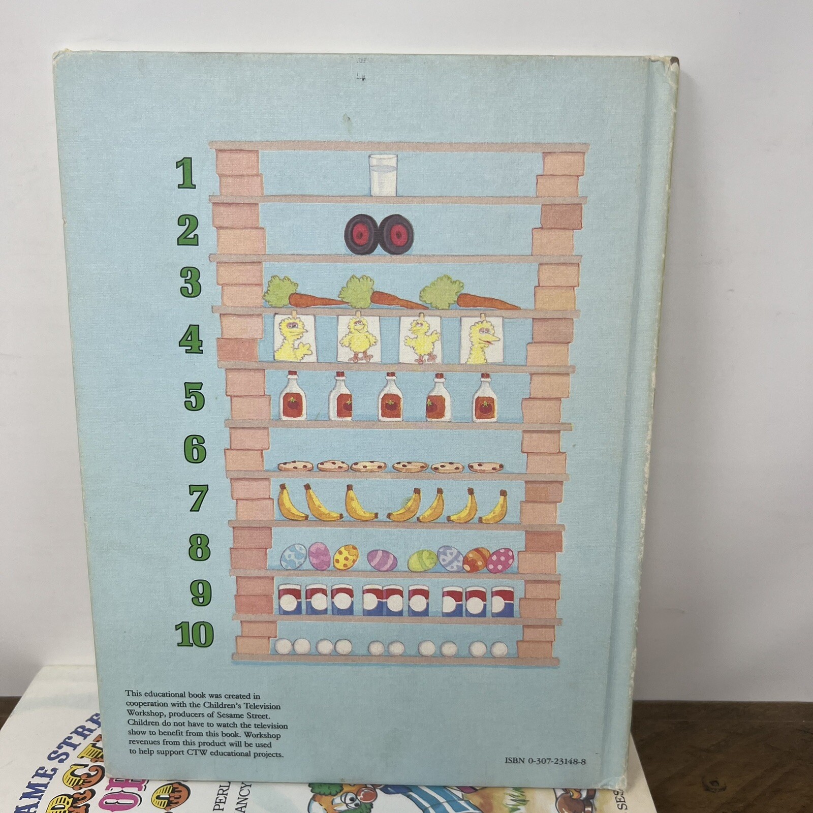 The Sesame Street Book Club Books Lot Of 5 Vintage 1980, 81, 85 Childrens