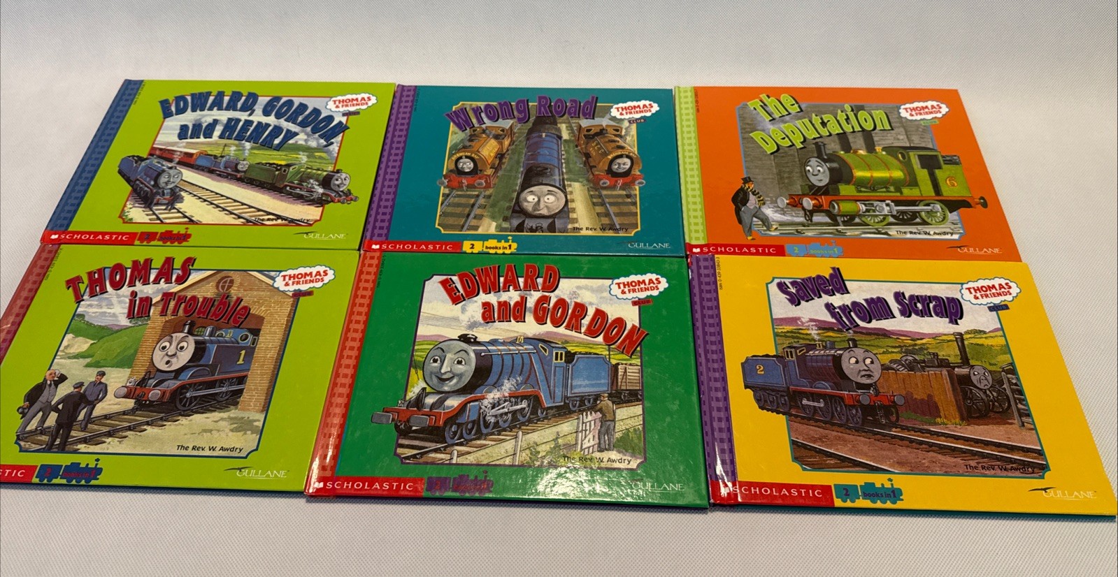 Thomas & Friends Club 2 Books In 1 Lot 23 Hardcover Stories Percy Harold Bertie