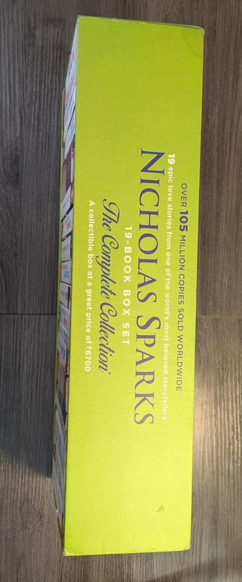 Nicholas Sparks 19 Book Complete Collection Boxset Very Good Condition