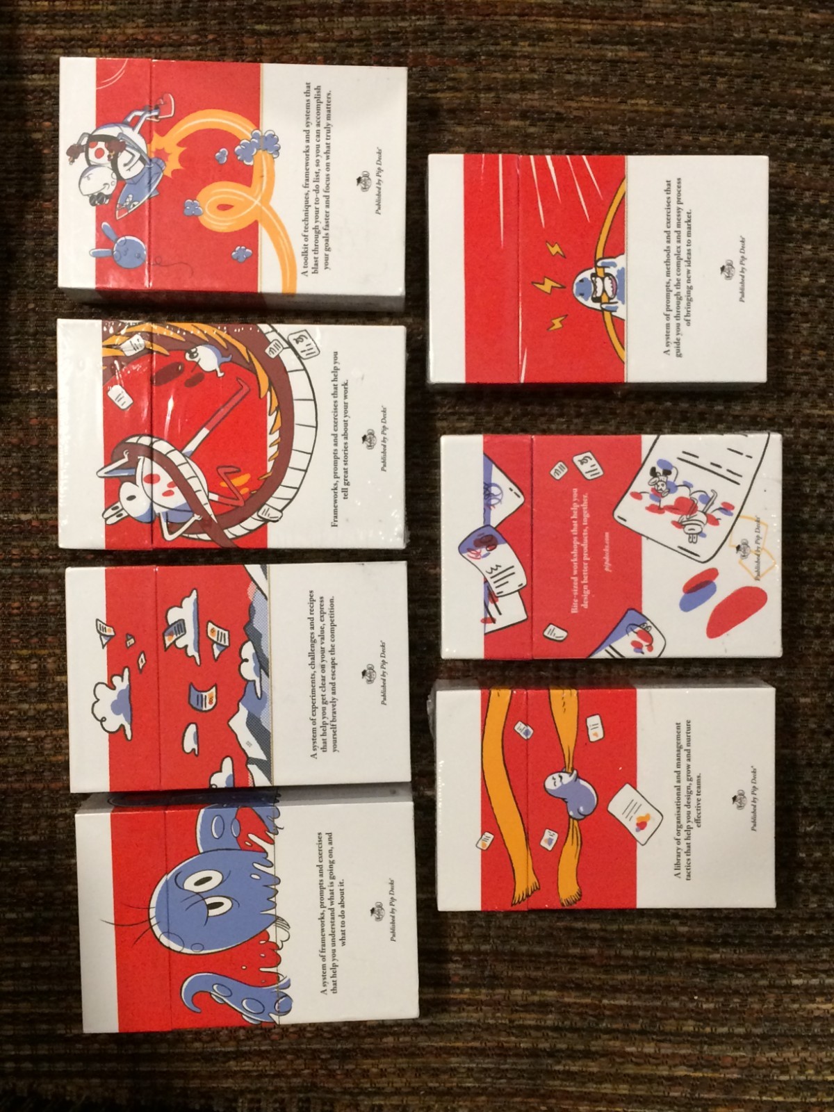 Sealed New – Pip Decks Vol 1 Various Versions – You choose