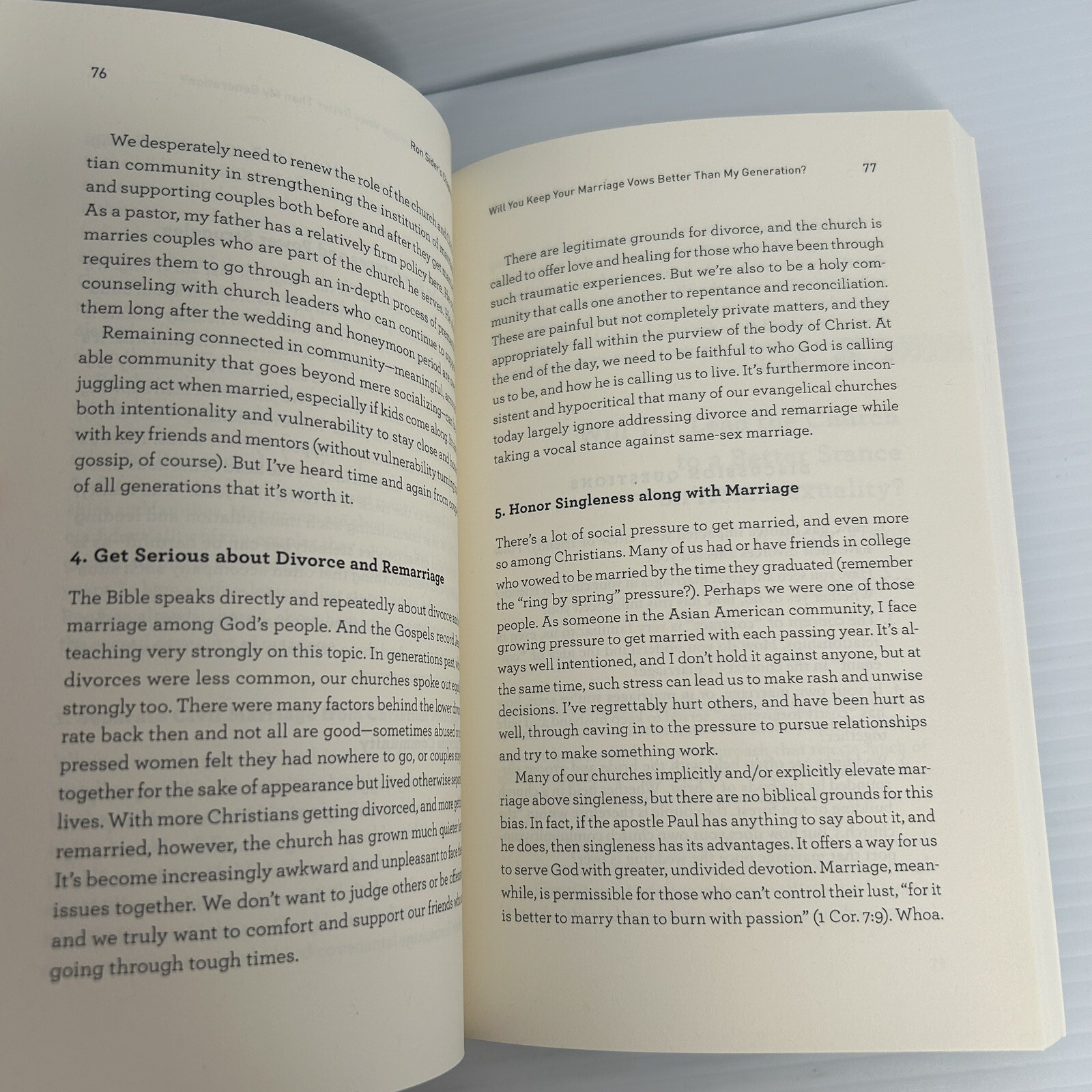 THE FUTURE OF OUR FAITH: AN INTERGENERATIONAL CONVERSATION By Ronald J. Sider
