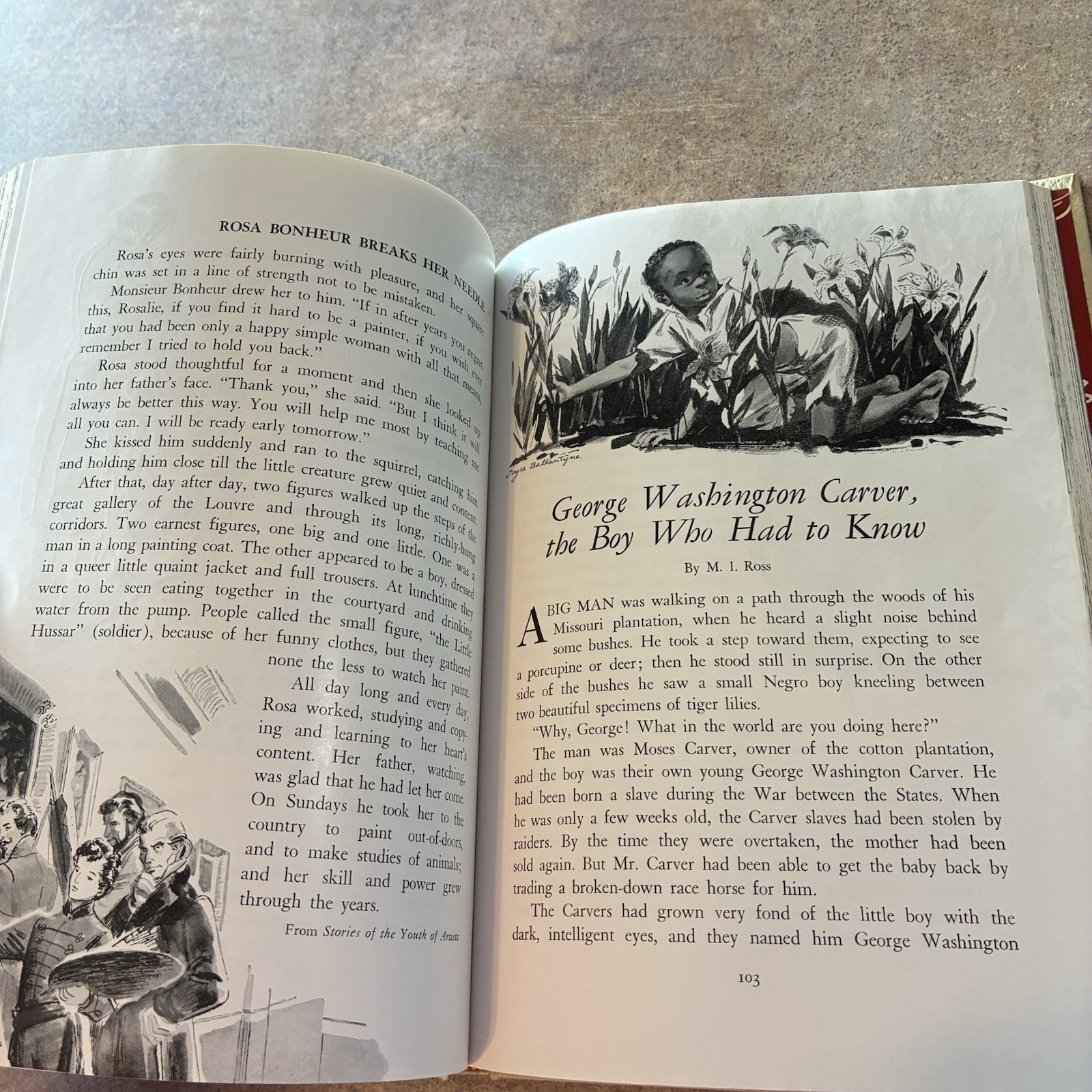 Vintage Childcraft Vol. 6 – Great Men And Famous Deeds Hardcover 256 Pages