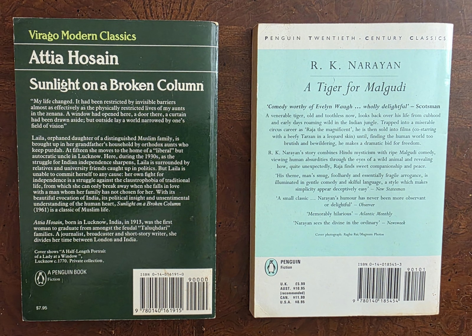 5 Literary Classics Lot Mishima Murdoch Narayan Hosain Singer Forbidden Colors