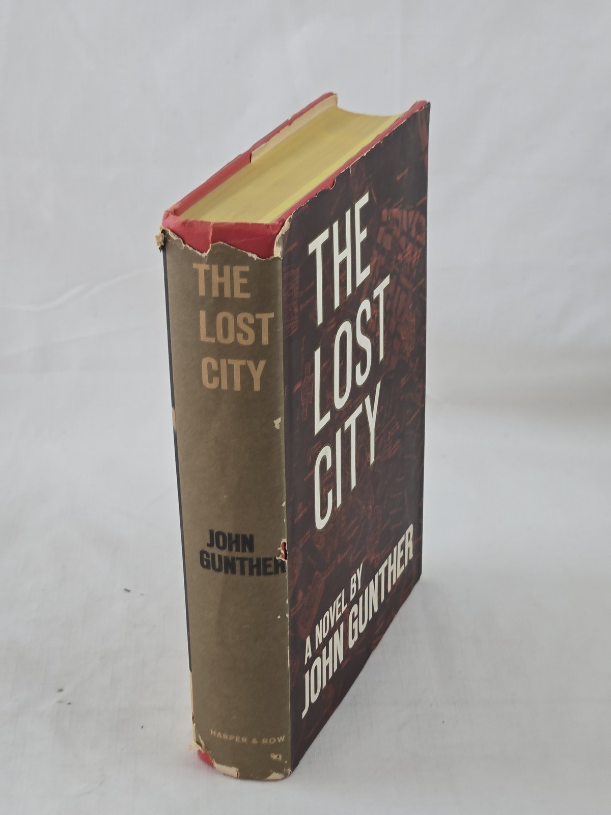 The Lost City by John Gunther 1964 Harper & Row Hardcover Book Club Edition