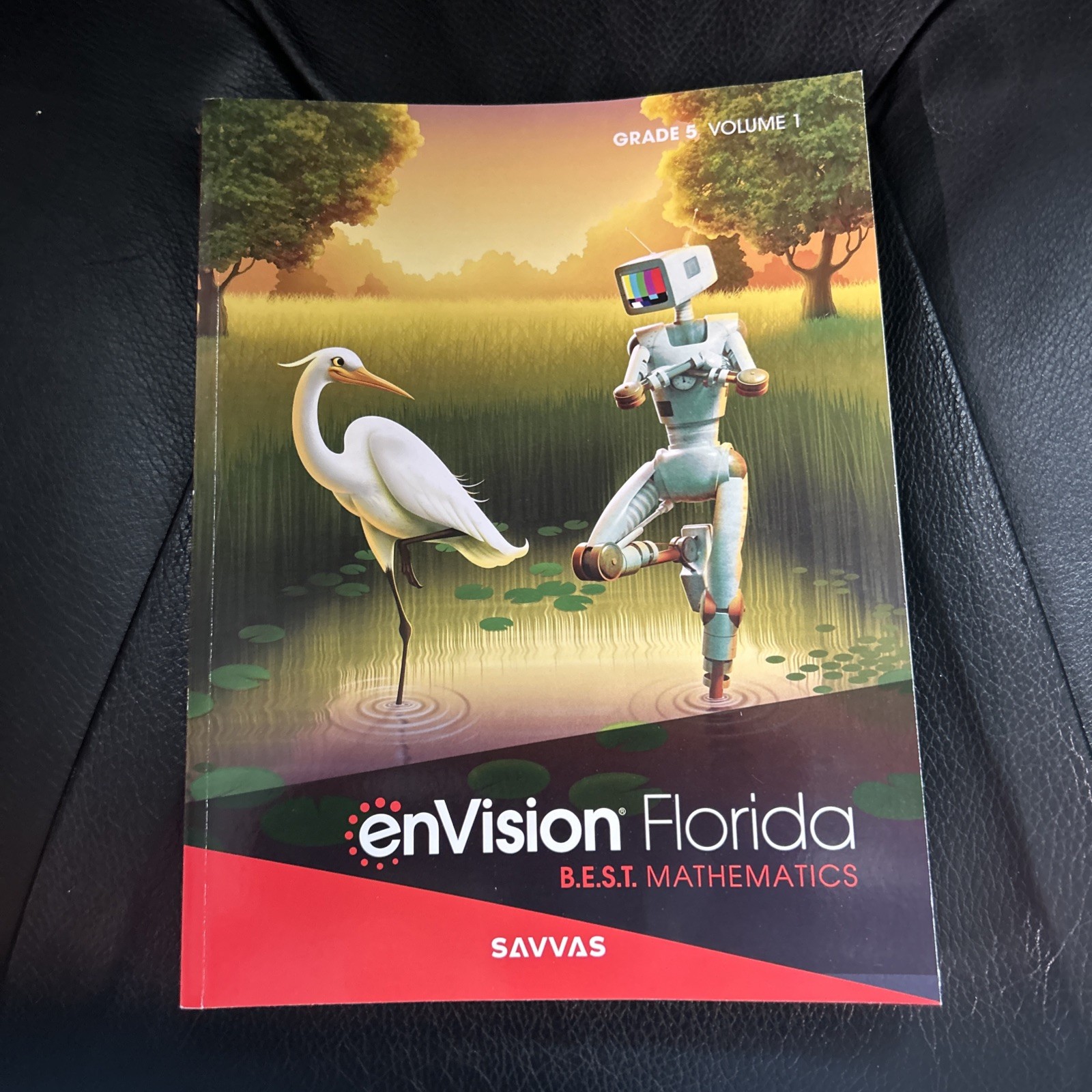 Grade 5 Envision Florida B.E.S.T. Mathematics Student Edition Volume 1 2023 NEW