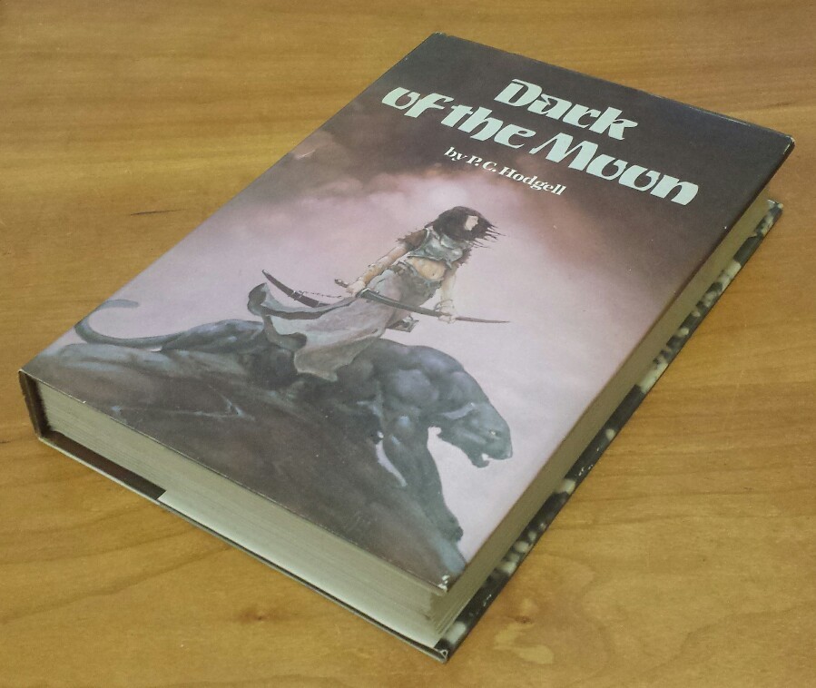 Dark of the Moon by P. C. Hodgell (1985, Hardcover) Book Club Edition Kencyrath