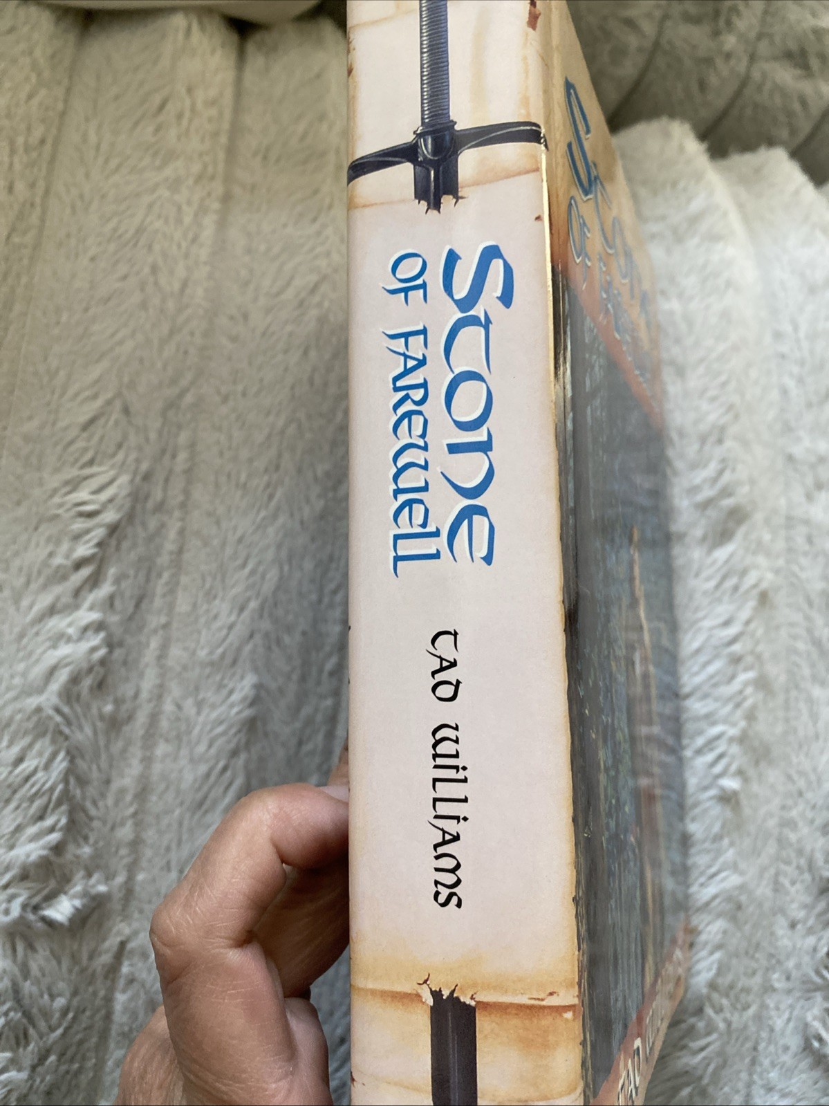 1ST EDITION/1ST PRINTING Stone of Farewell by Tad Williams (1990, Hardcover)