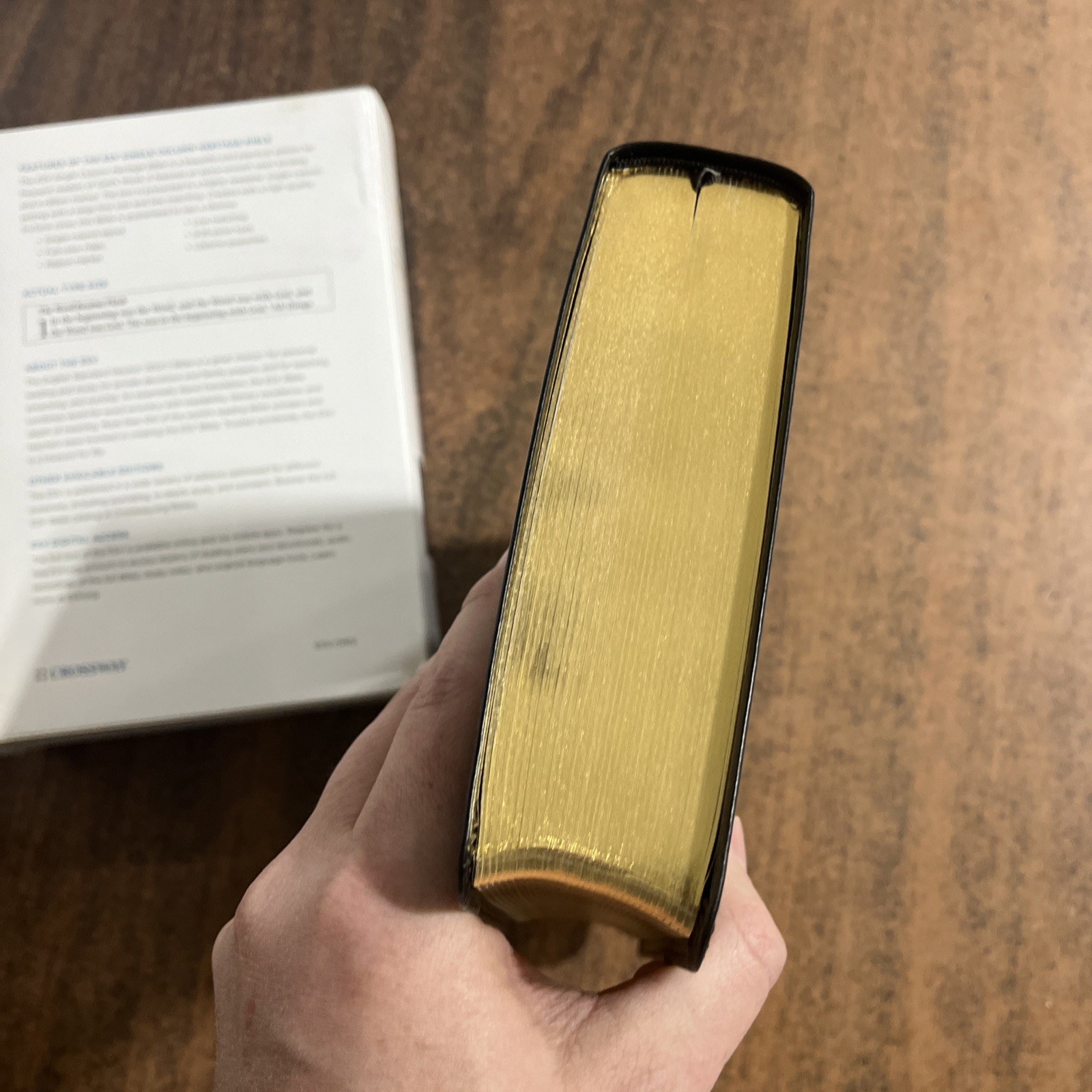 ESV Single Column Heritage Bible – $49.99 Retail – Black TruTone