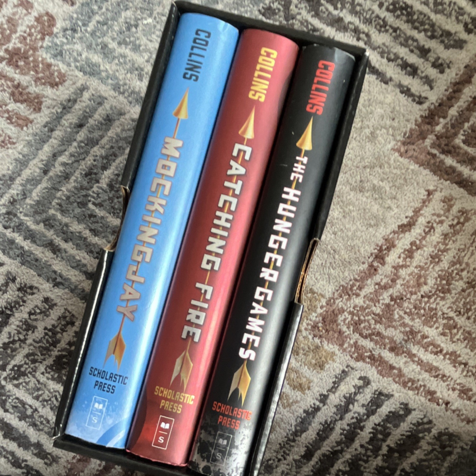 Suzanne Collins The Hunger Games Ser. Vol. 1 Hardcover Scholastic 2008 w/DJ