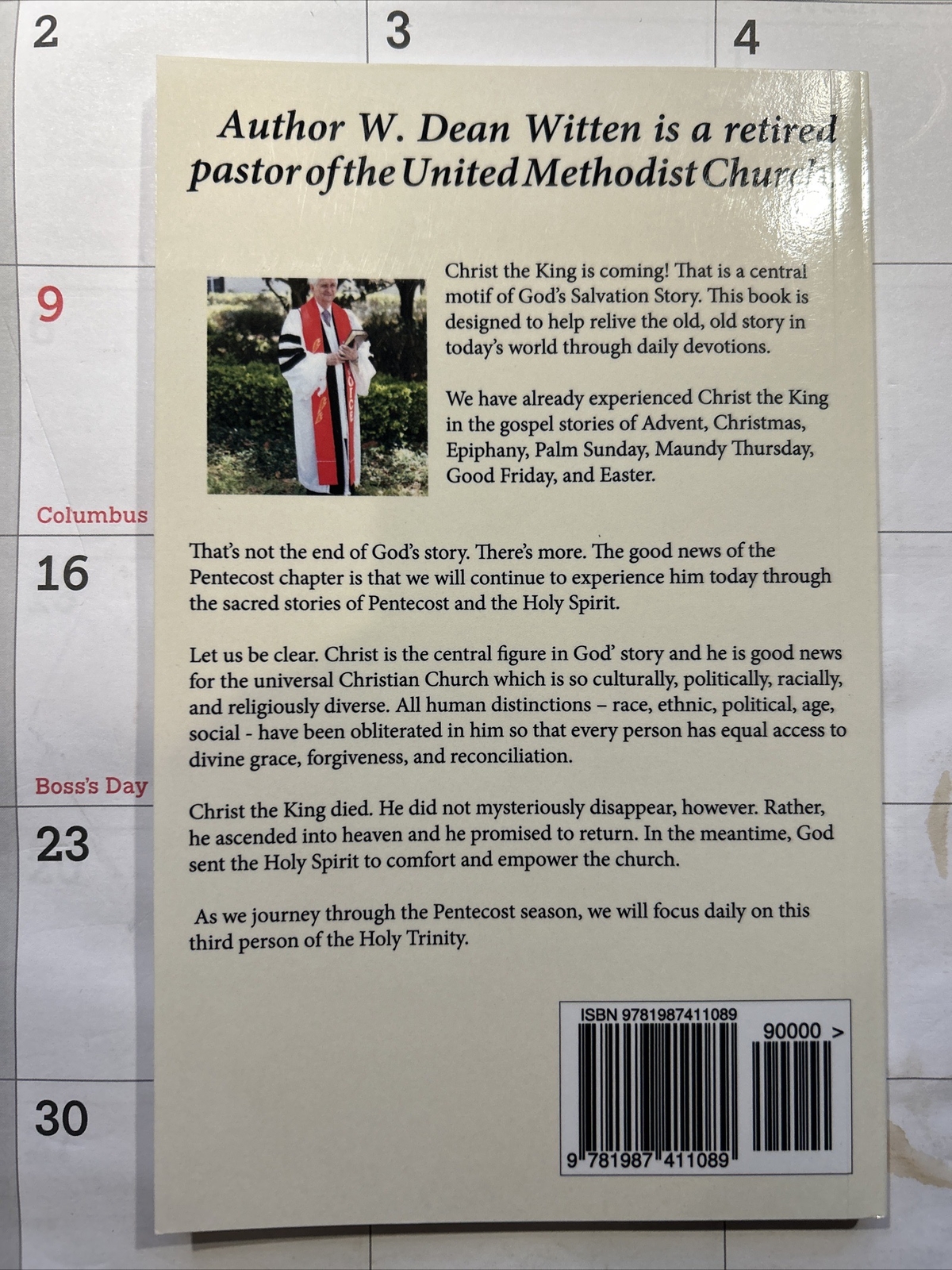 The King Is Coming: Pentecost – W. Dean Witten – 2018 – 104 Pages