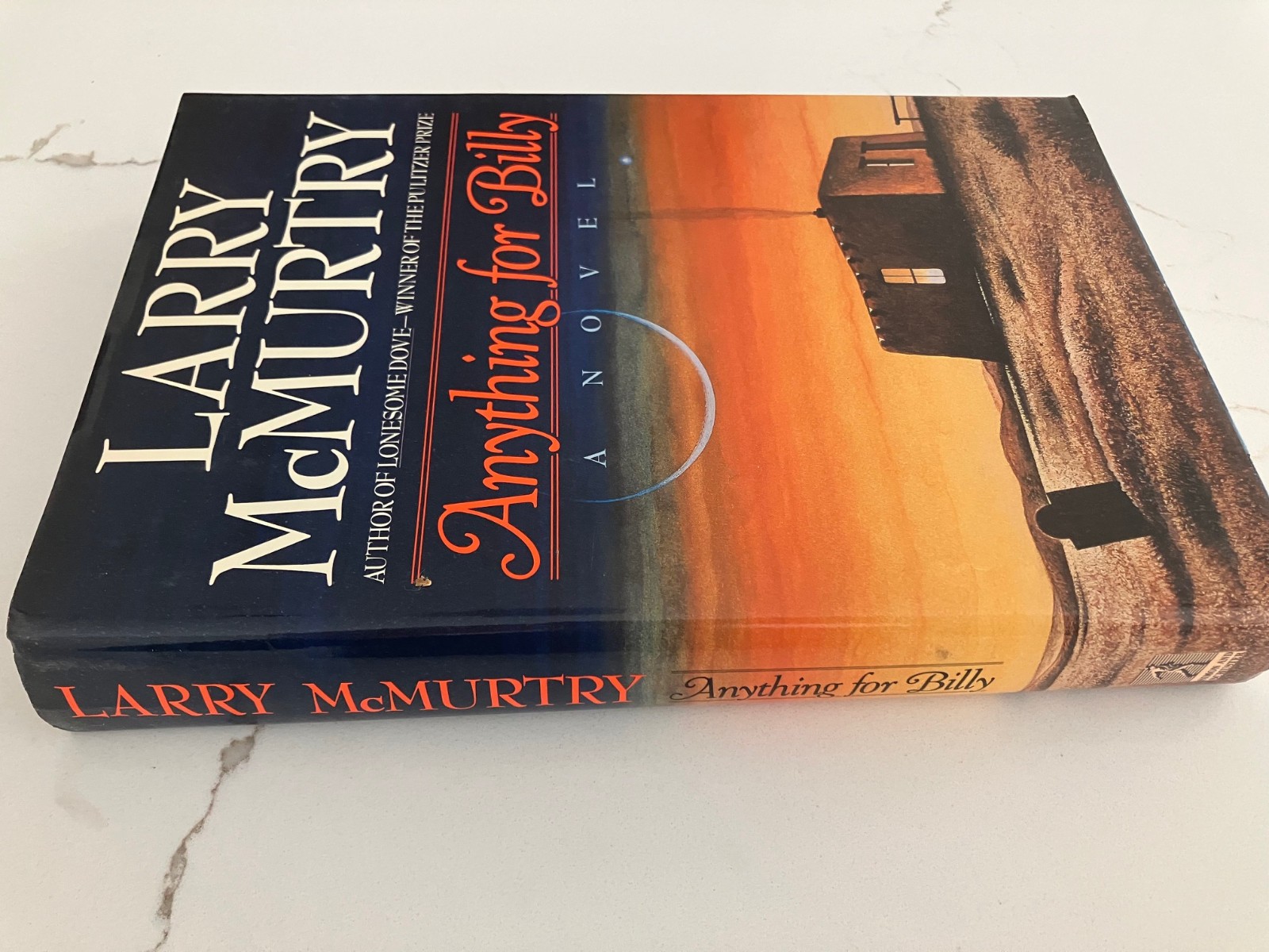 ANYTHING FOR BILLY by Larry McMurtry – 1988 First Edition, 1st Printing HCDJ