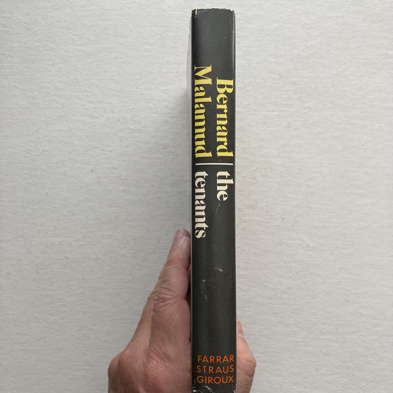 Vintage The Tenants Bernard Malamud 1971 First Printing Hardcover w/ Dust Jacket