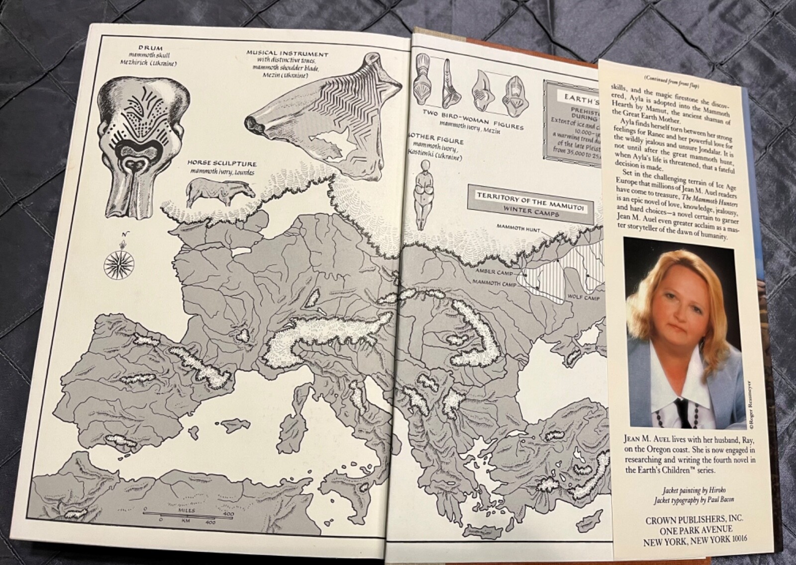 Earth’s Children Ser.: The Mammoth Hunters by Jean M. Auel (HC 1985)