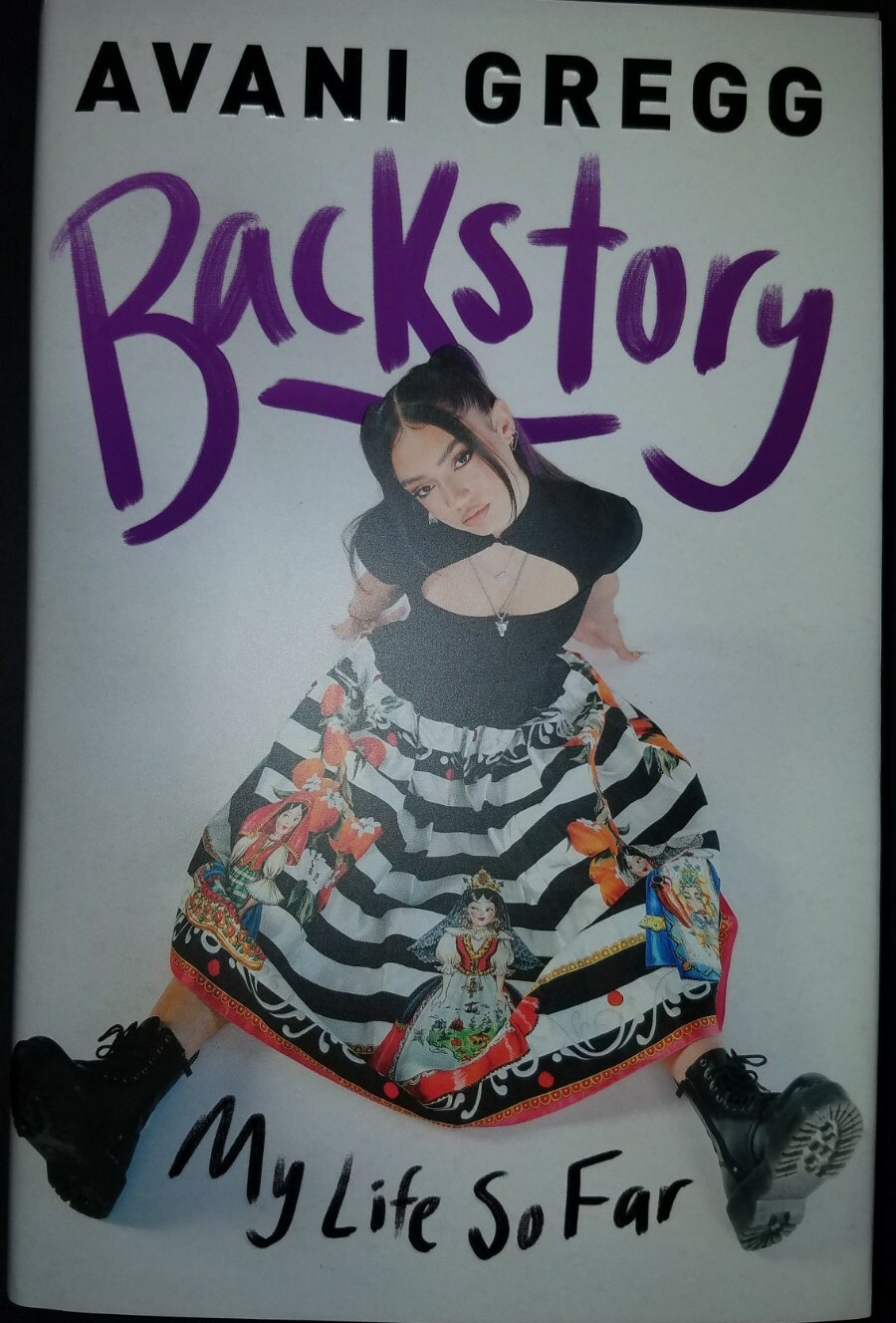 2021 Backstory By Avani Gregg Signed Hardcover & Unsigned Copy Brand New Mint
