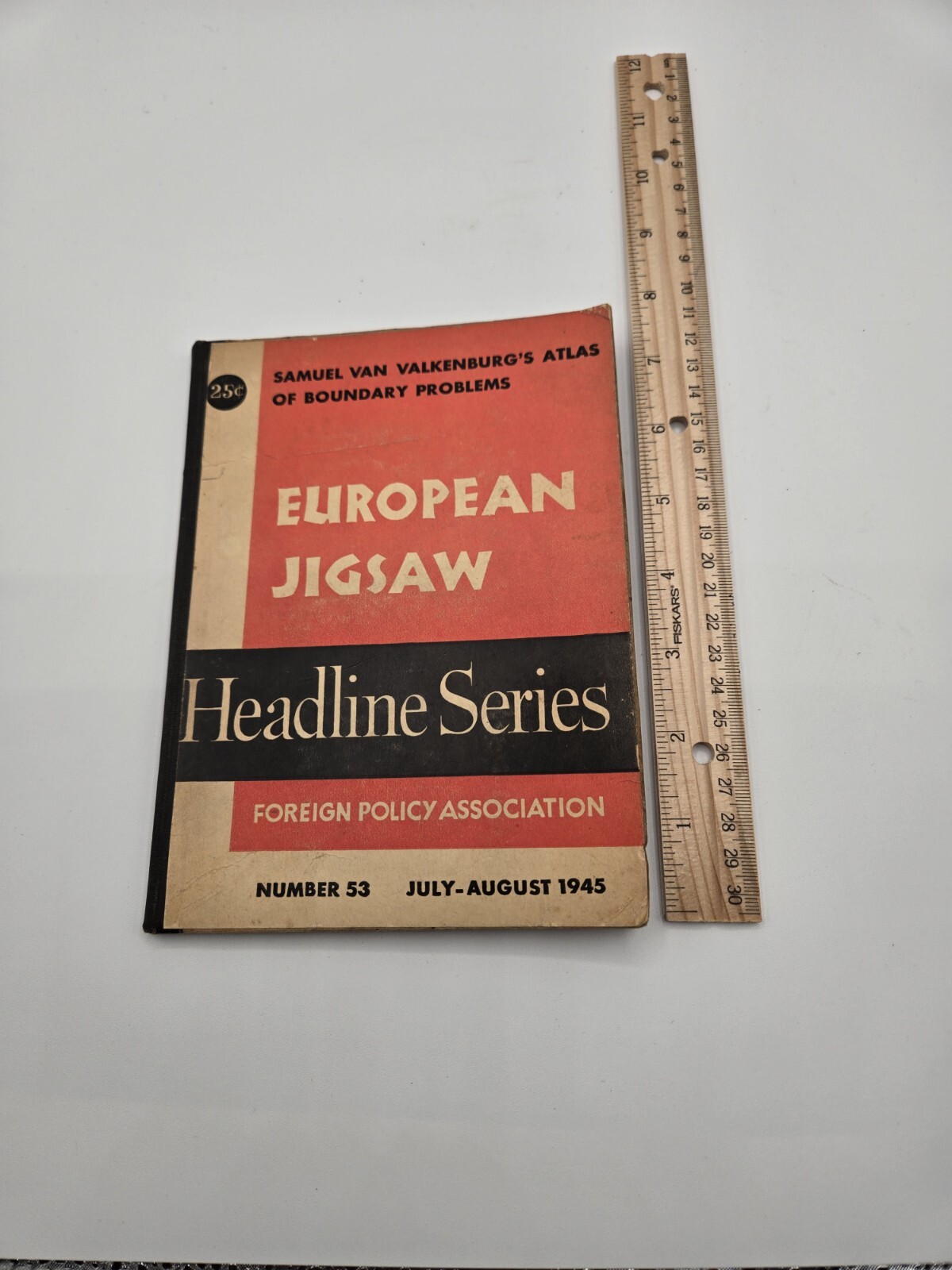Samuel Van Valkenburg’s Atlas of Boundary Problems- European Jigsaw-Headline Ser