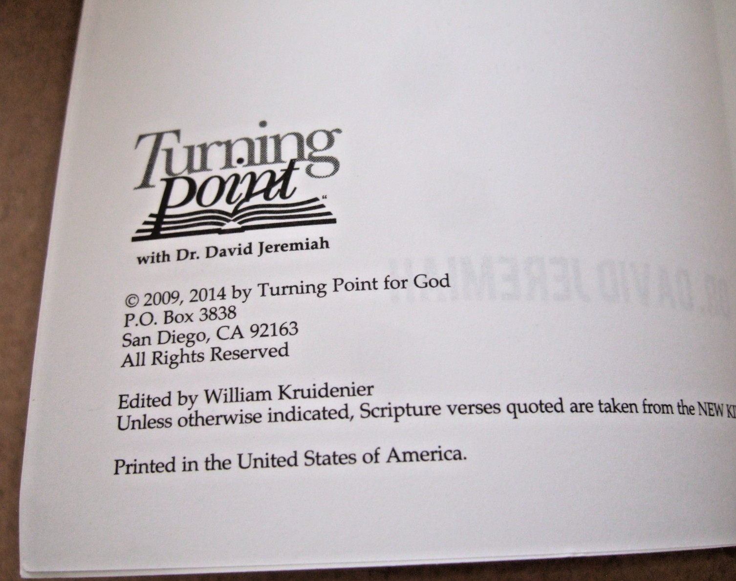 CHOICE OF 3 DR. DAVID JEREMIAH STUDY GUIDES REVEALING THE MYSTERIES OF HEAVEN