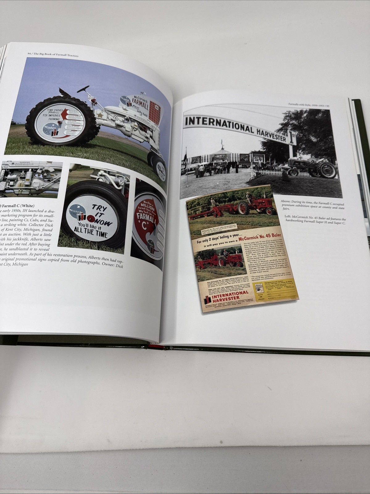 The Big Book of Farmall Tractors by Robert Pripps 2003 HC DJ Model Encyclopedia