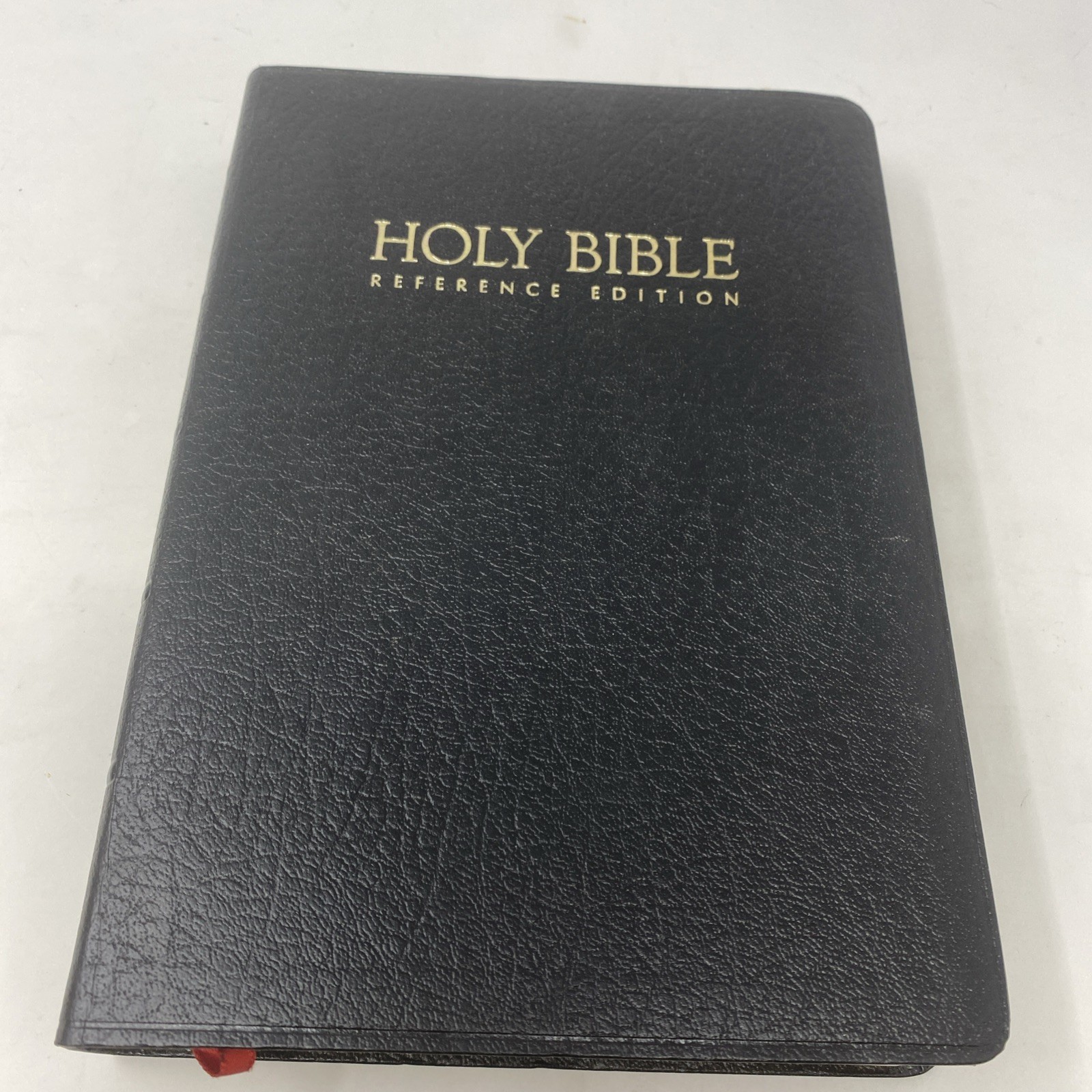 Holy Bible KJV Reference Edition 1976 Nelson Red Letter Giant Print PREOWNED