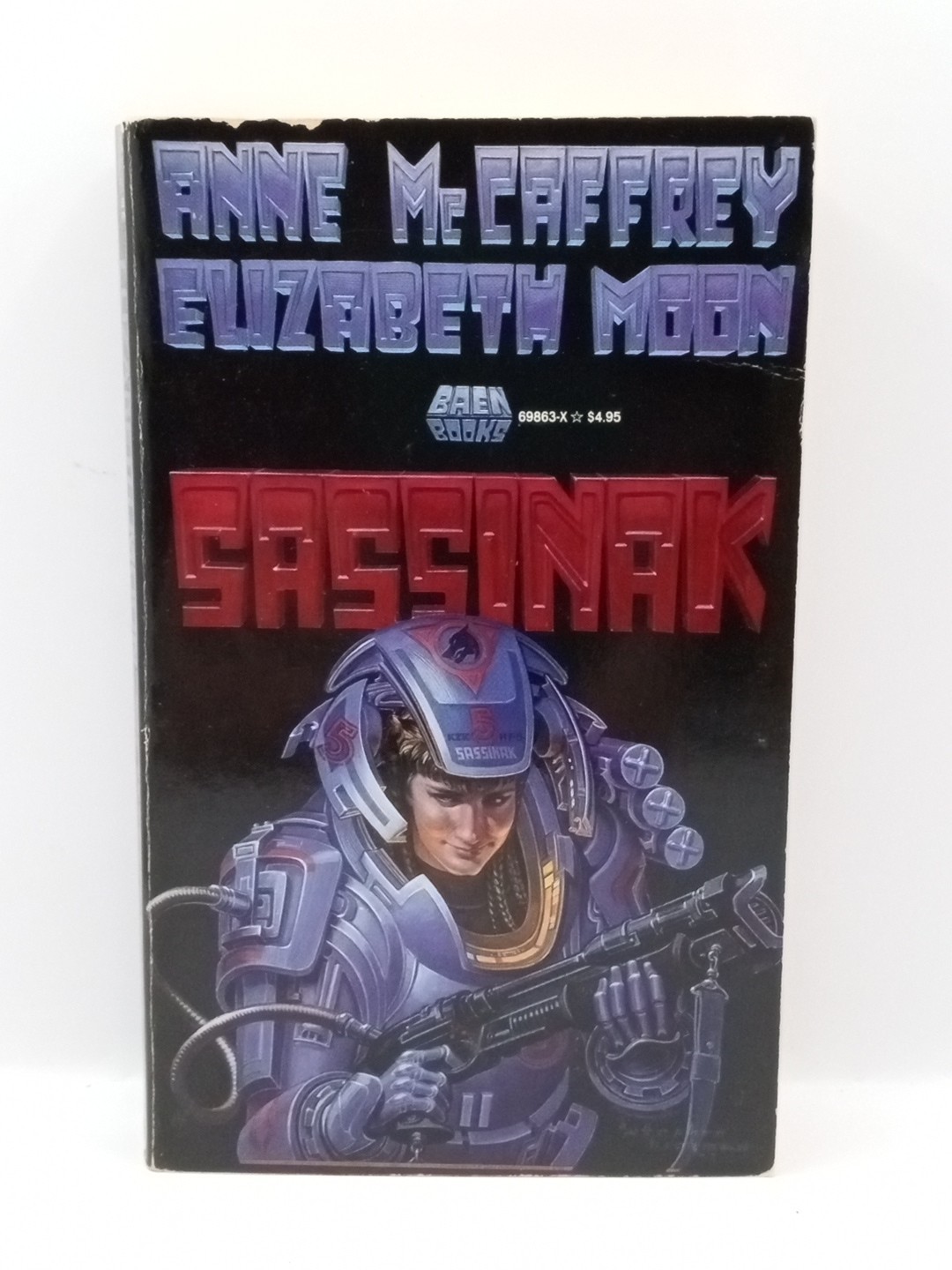 10 Sci-Fi Book Lot Heinlein Niven Elizabeth Moon McCaffrey Shaw Space Opera