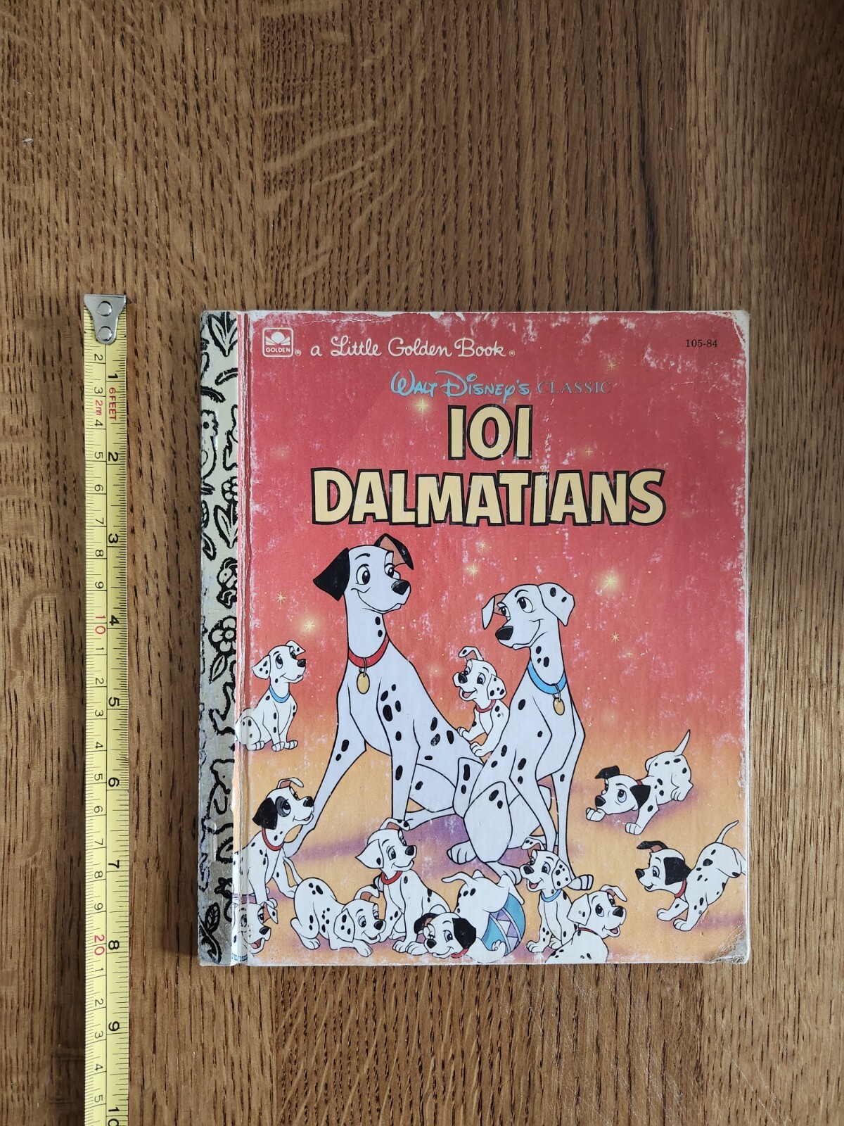 1988 -101 Dalmations – Walt Disney – Little Golden Book