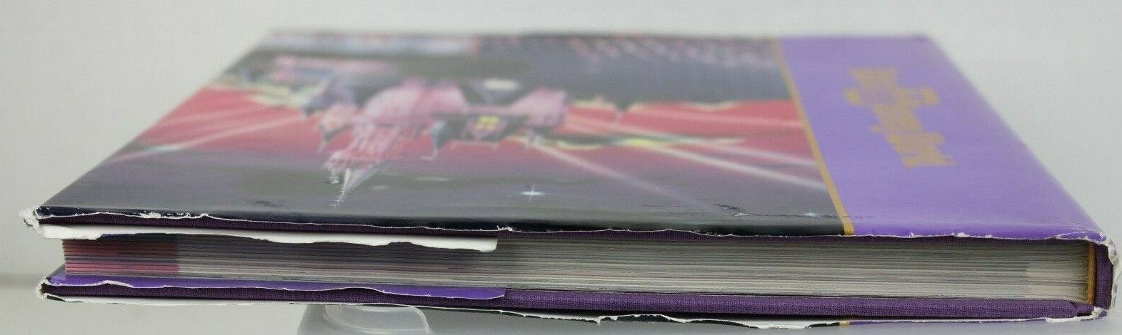 Walt Disney World Disney Kingdom Editions Purple Hardcover Book with Dust Jacket