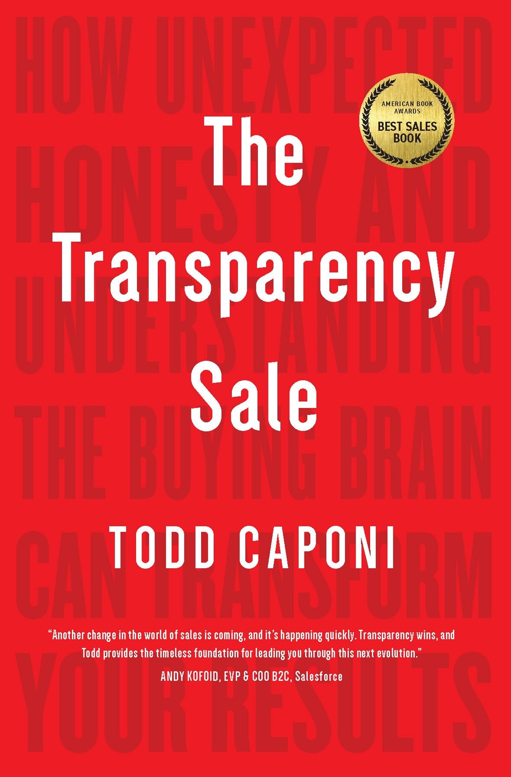 The Transparency Sale: How Unexpected Honesty and Understanding the Buying B…