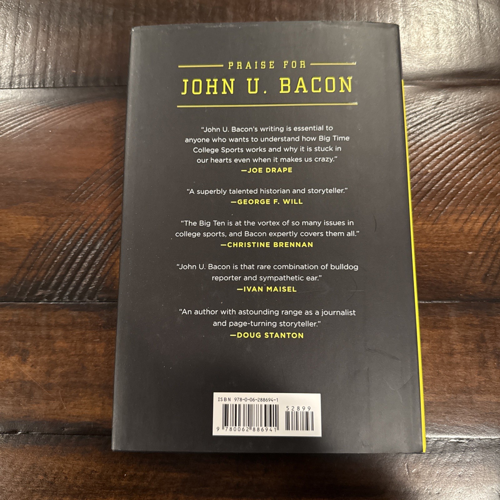 SIGNED Overtime: Jim Harbaugh and the Michigan Wolverines By John U. Bacon