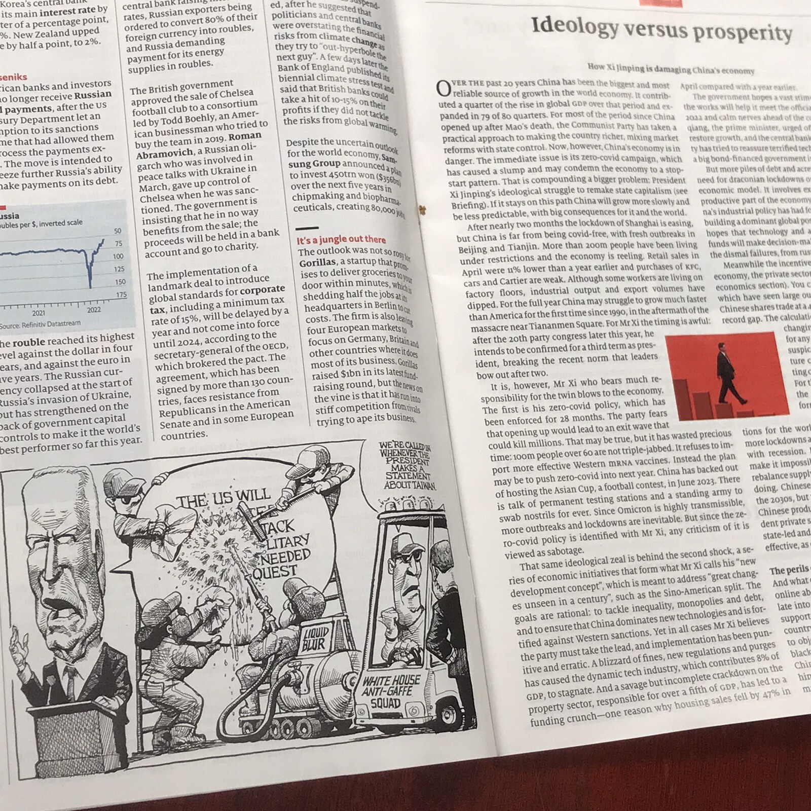 The Economist Magazine – China’s Slowdown (May 28th – June 3rd, 2022) Issue New