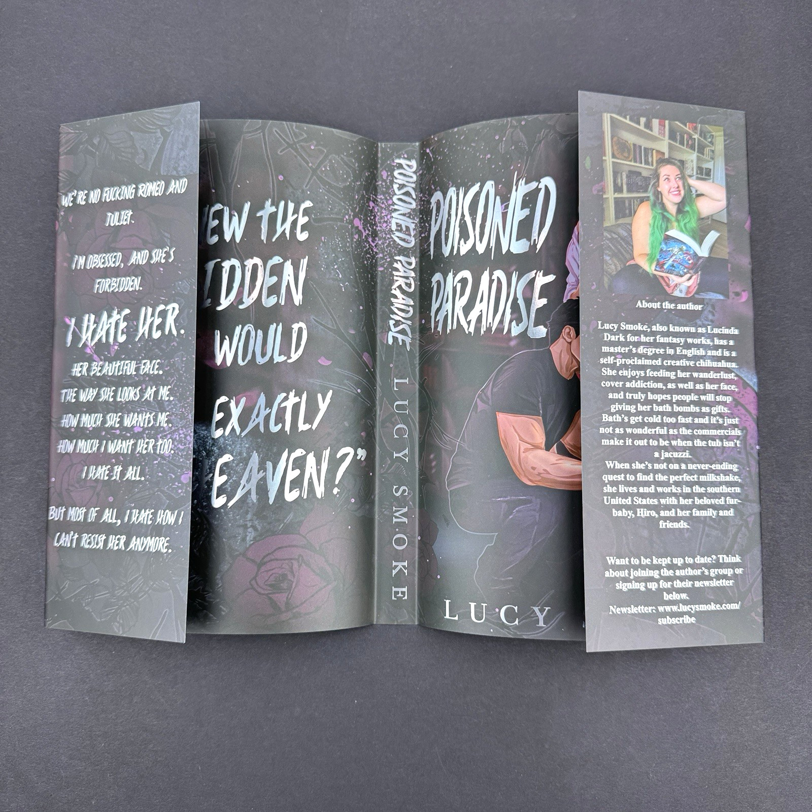 Twisted Fiction Lucy Smoke Poisoned Paradise Event Exclusive Hardcover