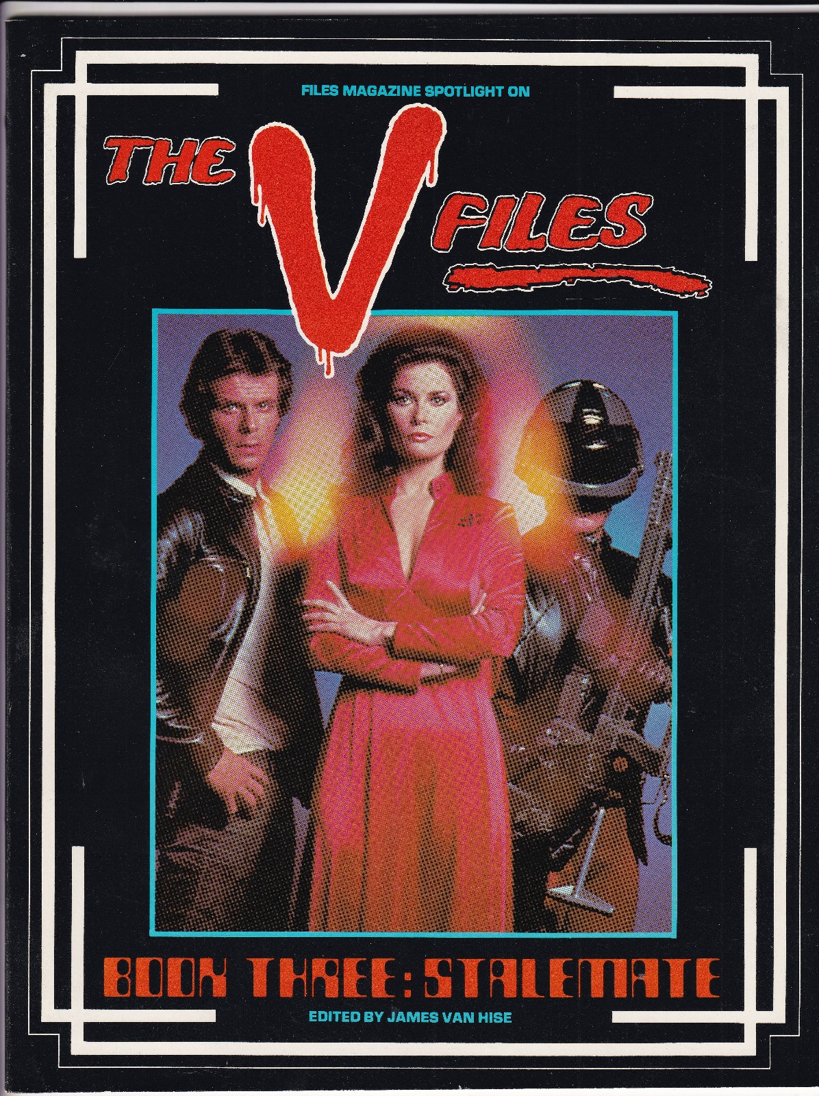 THE V FILES BOOK THREE: STALEMATE (1985) 1st printing 72 pages and typescripts.