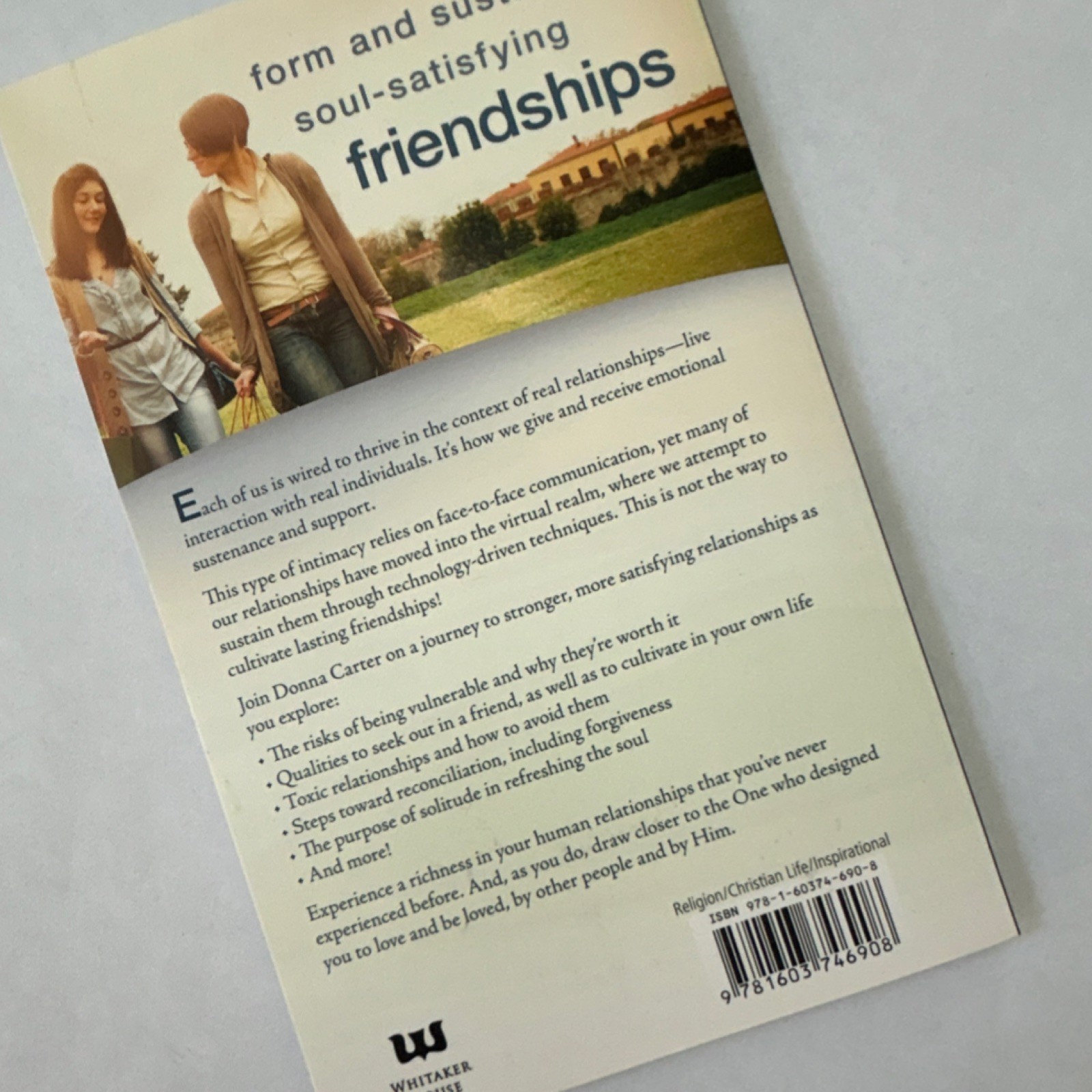 Whitaker House Friend Me Donna Carter Trade Paperback 2013 Friendship