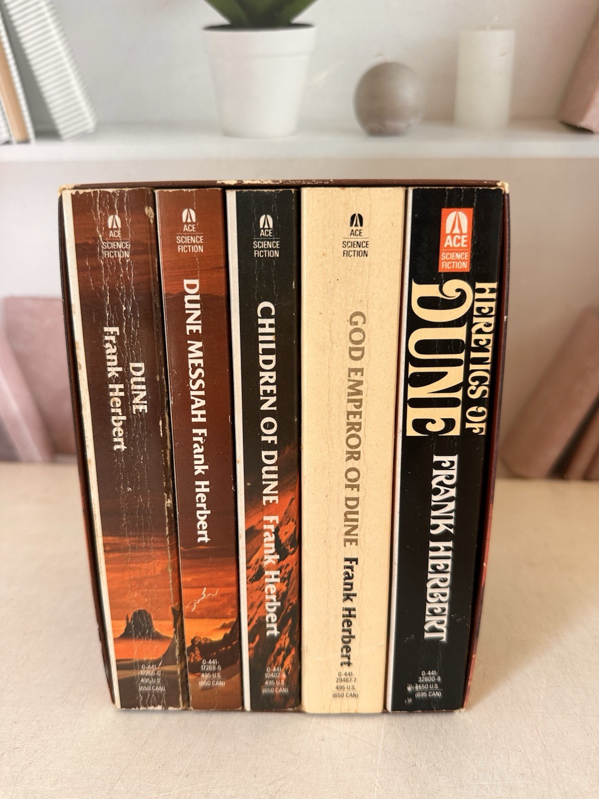 The Dune Collection Box Set 1984 Berkeley Edition Frank Herbert – 4 Books