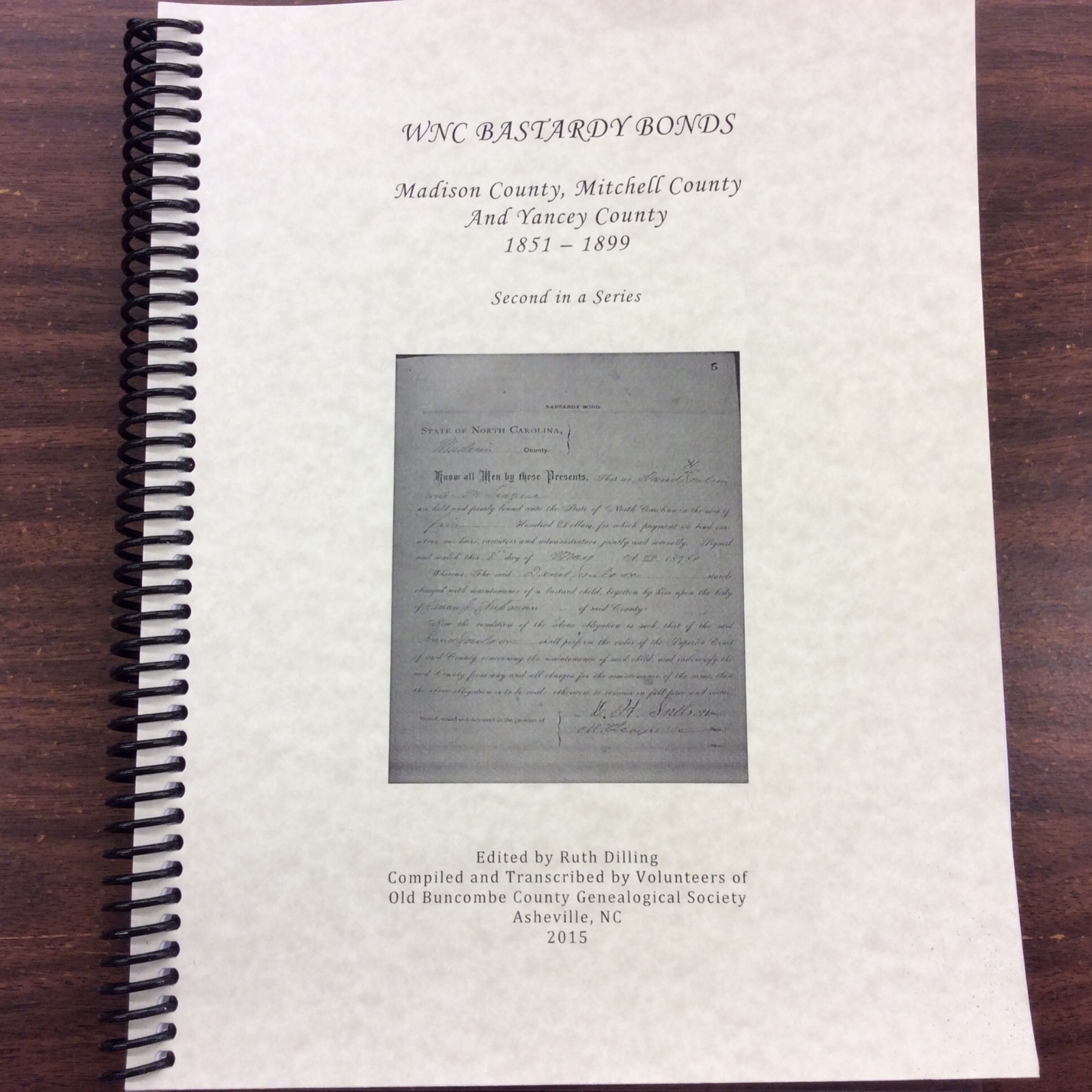 WNC Bastardy Bonds, Madison, Mitchell and Yancey Counties 1851-1899