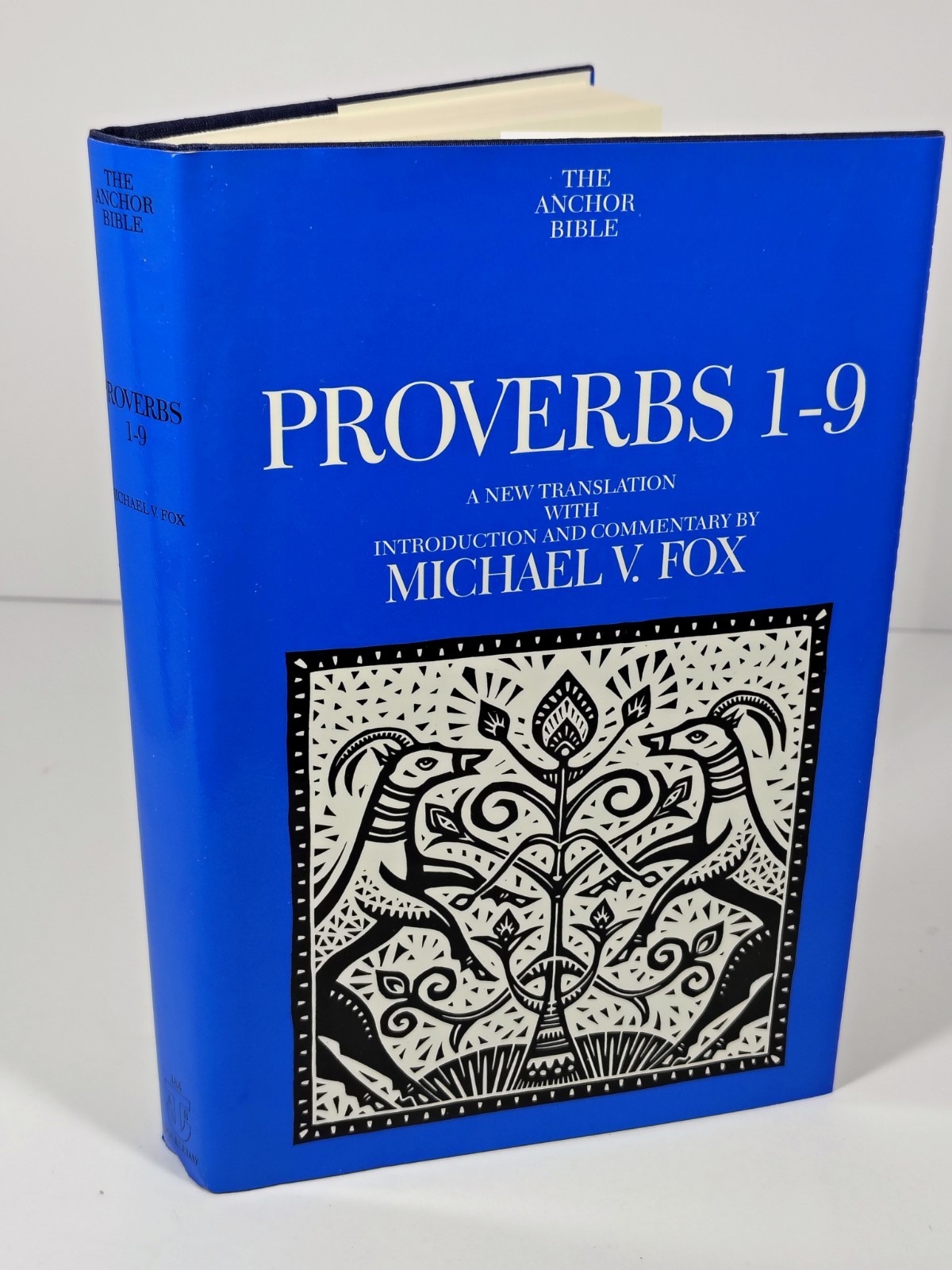 The Anchor Bible Vol 18A Proverbs 1-9 HCDJ VG Michael A Fox Commentary