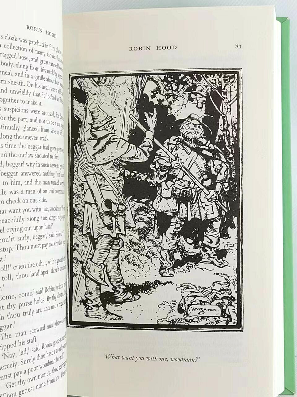 ROBIN HOOD by Henry Gilbert Soft Faux Leather Flexi Bound Illustrated Brand NEW