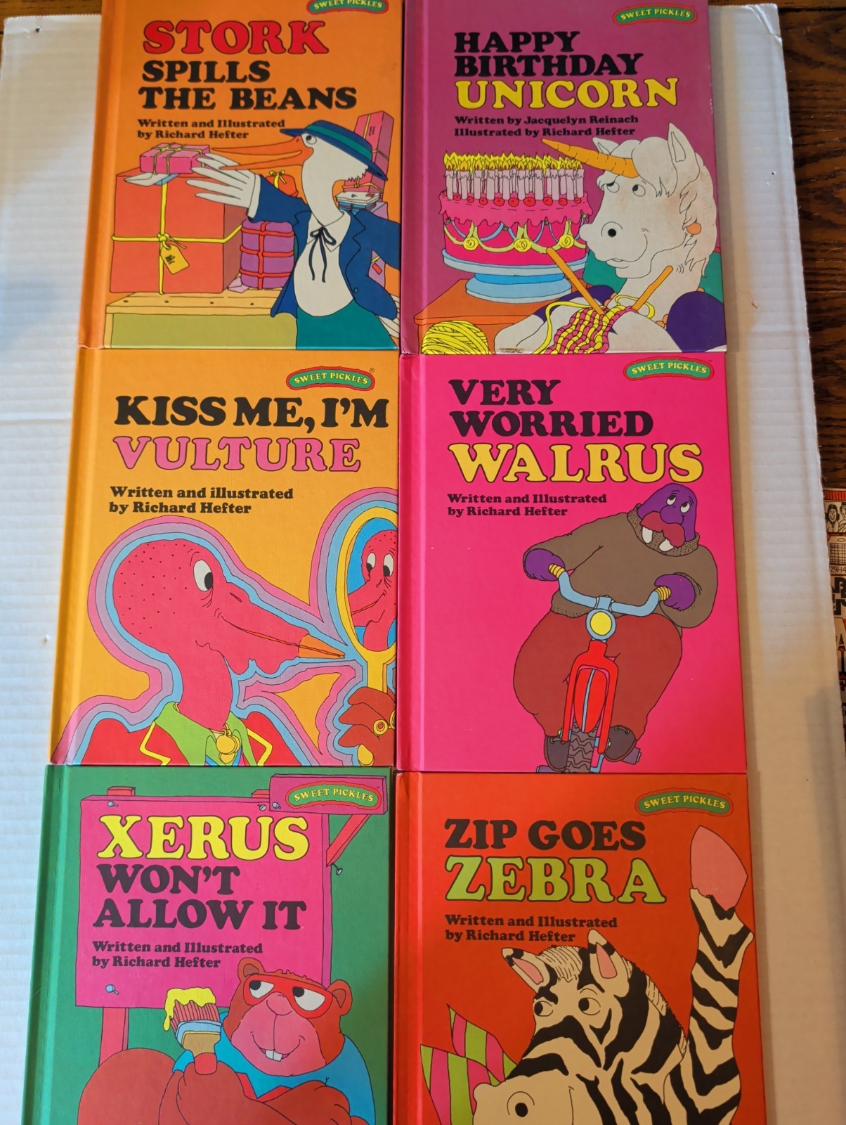 Lot of 21 Sweet Pickles Vintage Books (Hardcover) Very Good To Excellent Cond