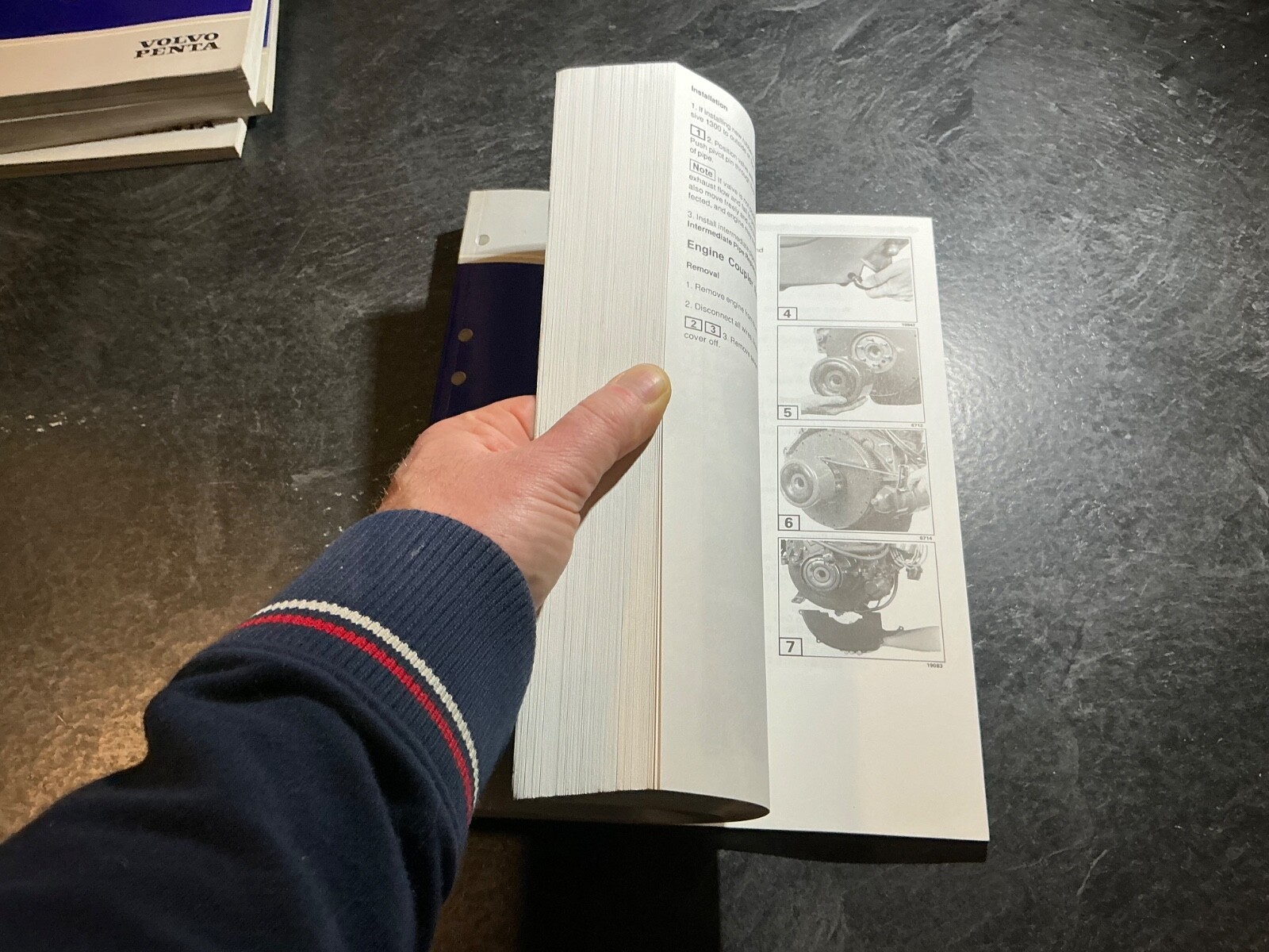 1998 Volvo Penta „BY“ Factory Workshop Manual 3.0L, 4.3L, 5.0L, 5.7L, 7.4L, 8.2L