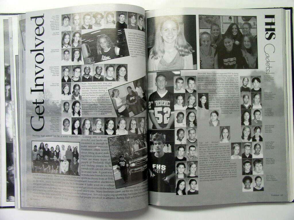 „The Last Word“ 2002 Frederick High School Yearbook – Md – Maryland – 350 Pages!