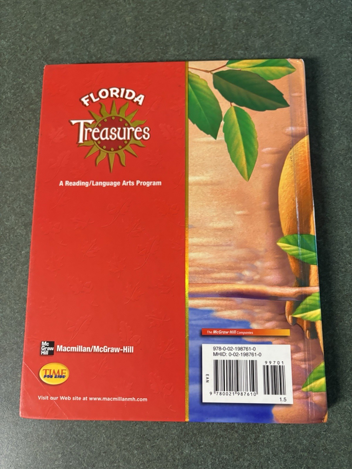 Florida Treasures Books 1.1 1.2 1.3 1.4 1.5 Hardcover Macmillan McGraw-Hill Lot