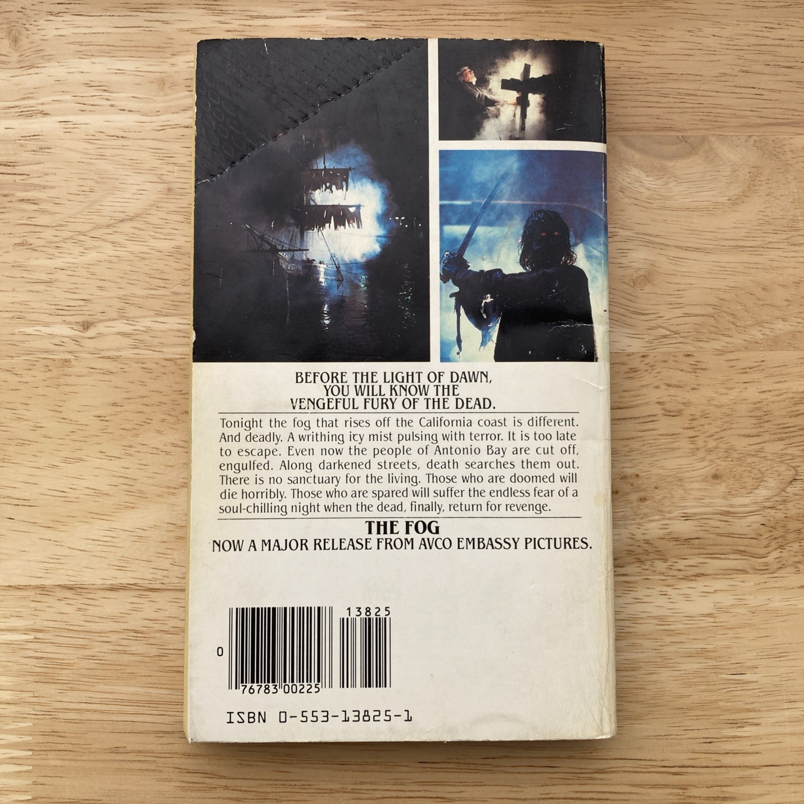 THE FOG – Dennis Etchison Paperback February 1980 Bantam Edition Movie Tie In