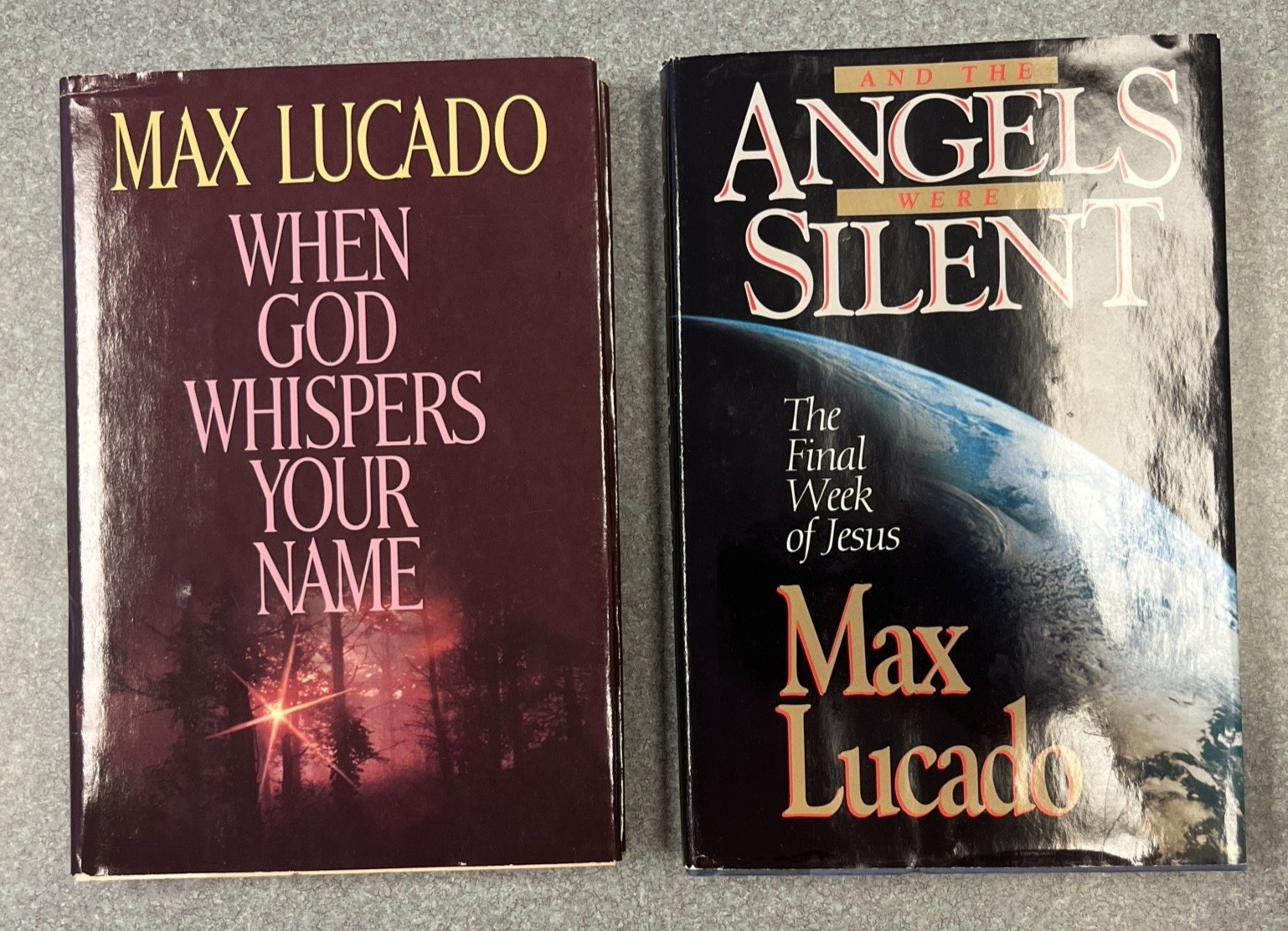 Lot of 7 Books by Max Lucado & Philip Yancey Prayer, Angels, Grace HC DJ *NICE