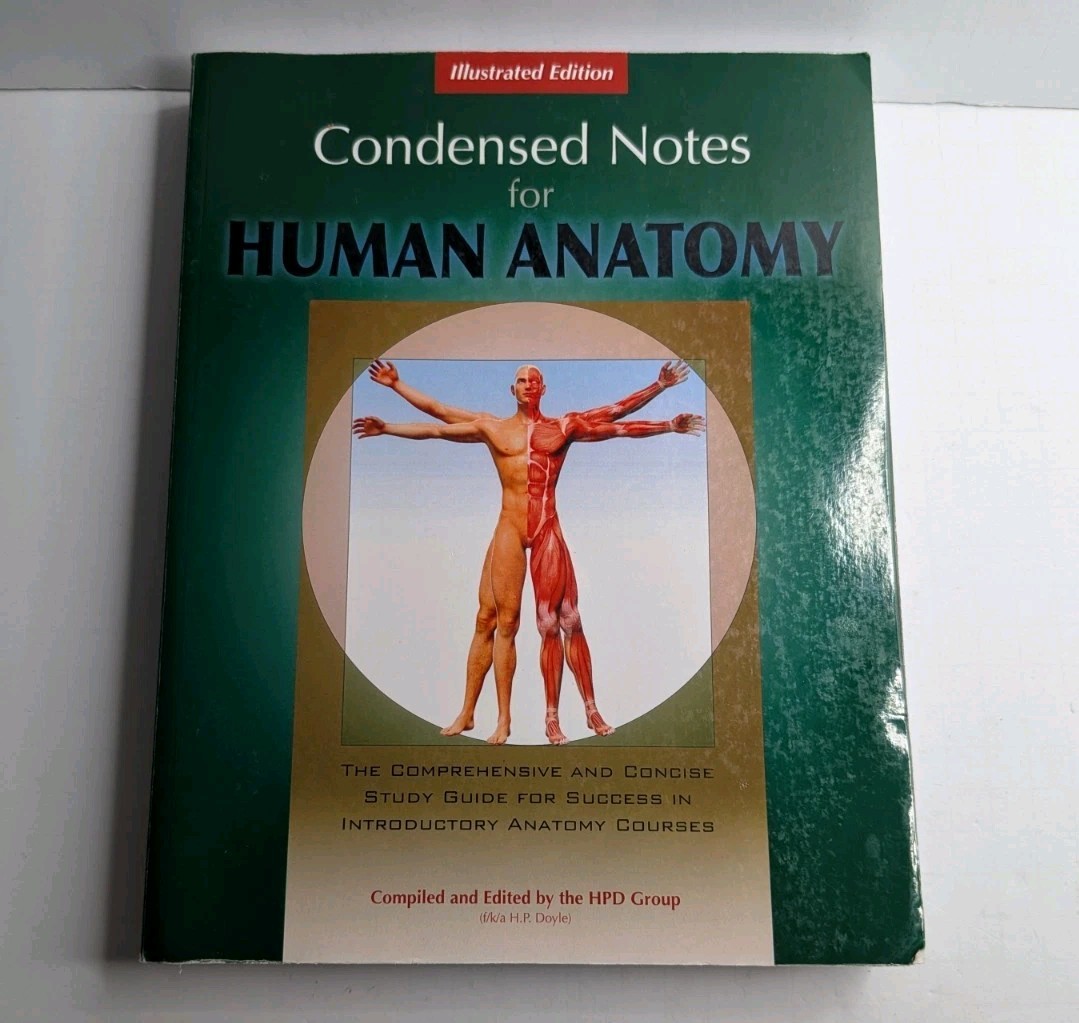 Condensed Notes For Human Anatomy Illustated Edition : See Description