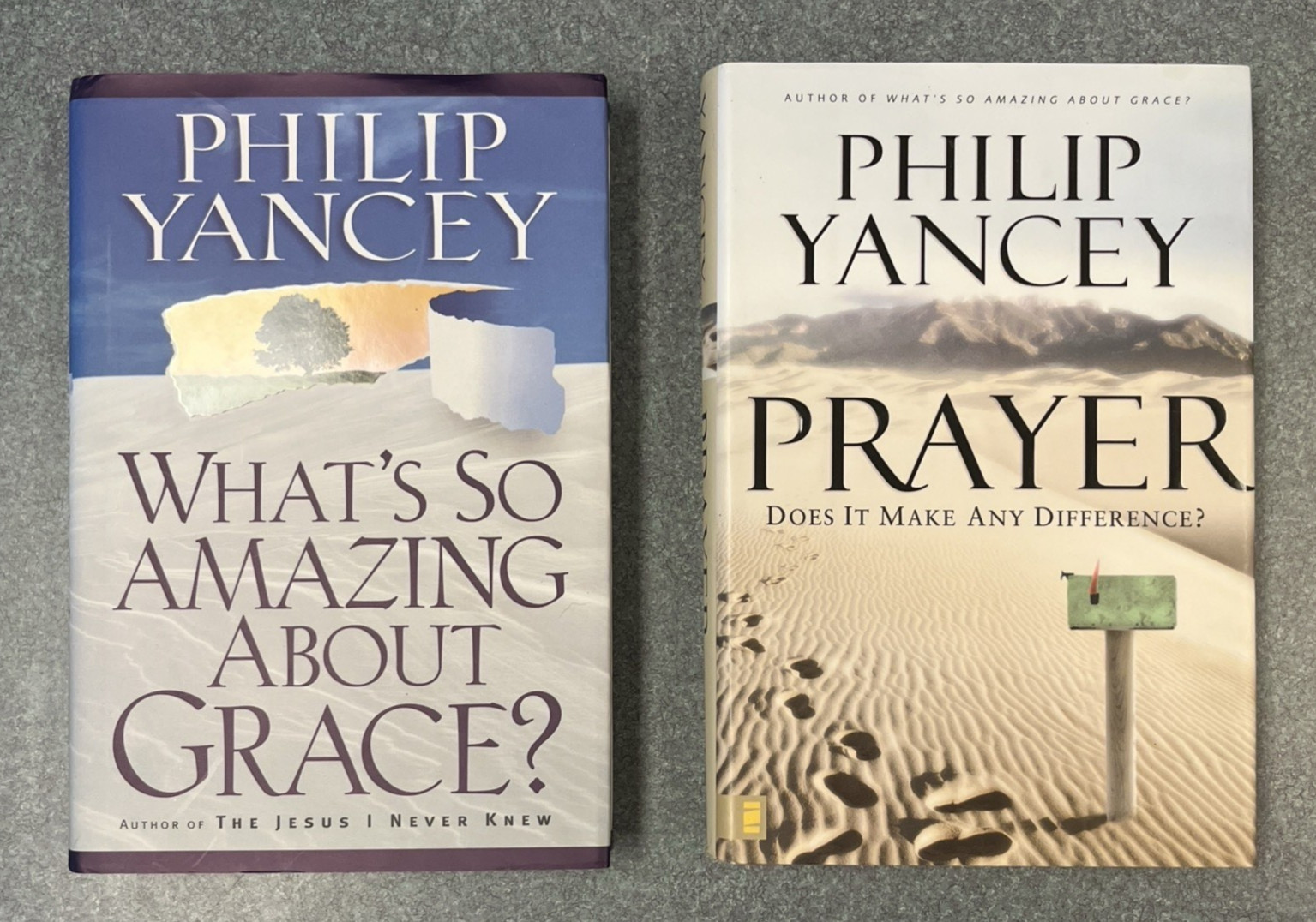 Lot of 7 Books by Max Lucado & Philip Yancey Prayer, Angels, Grace HC DJ *NICE