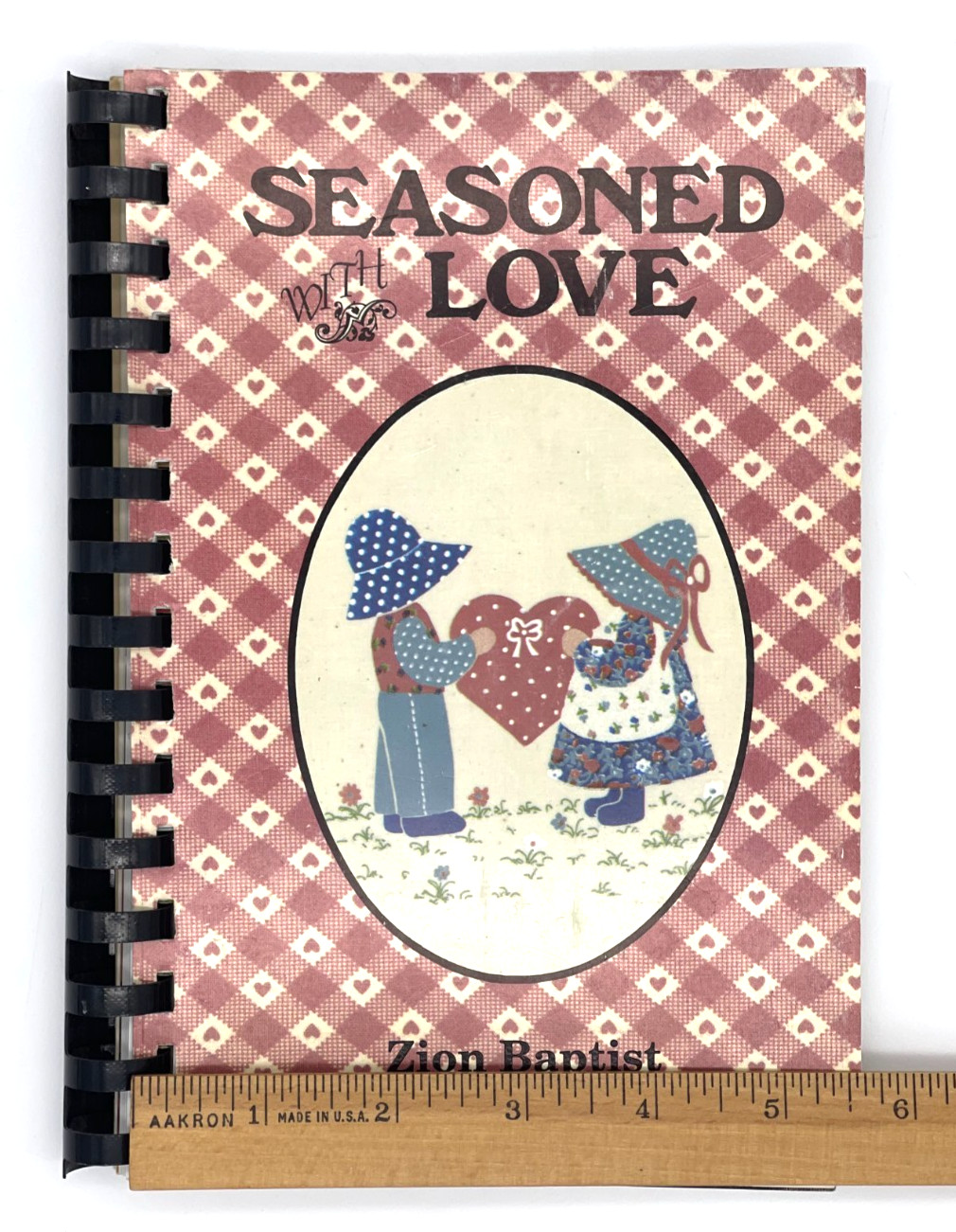 Seasoned with Love Cookbook Church Ladies Recipes Regional Southern 120 pages