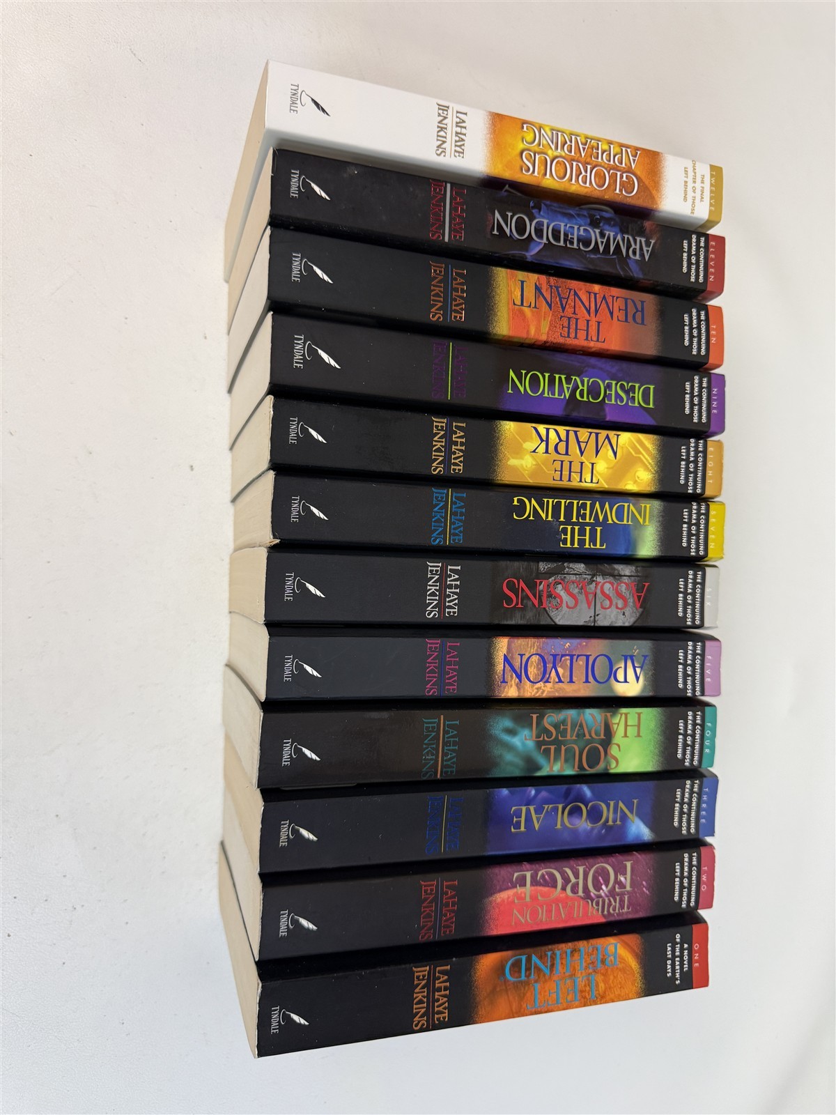 Tim LaHaye Jerry Jenkins Lot All 12 LEFT BEHIND to Glorious Appearing Paperbacks