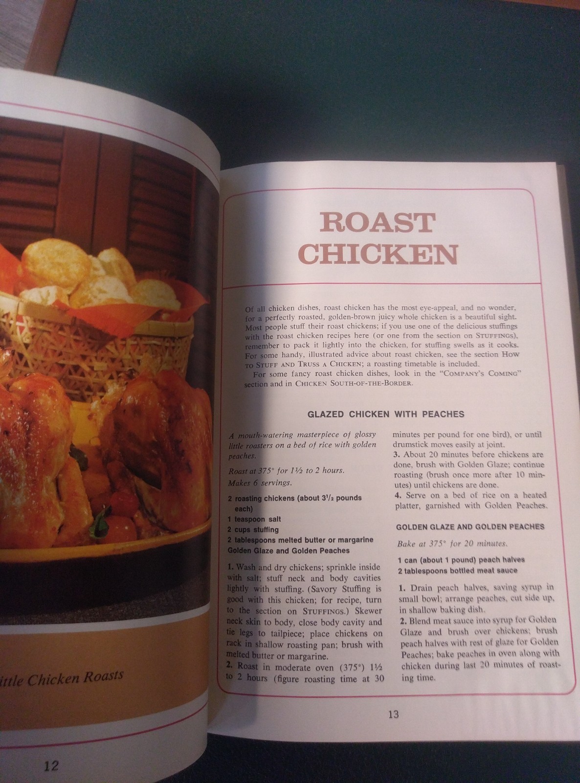 Vintage 1968 Family Circle Great Chicken Recipes Hardcover Cookbook First Editio
