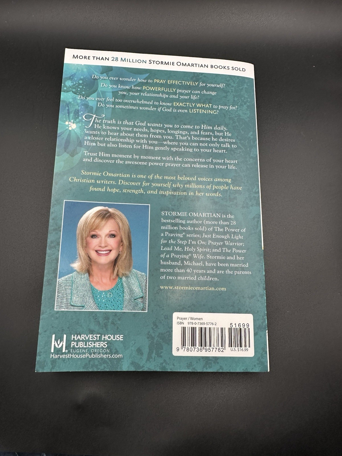 The Power of a Praying Woman by Stormie Omartian, Trade Paperback 2014 Religion