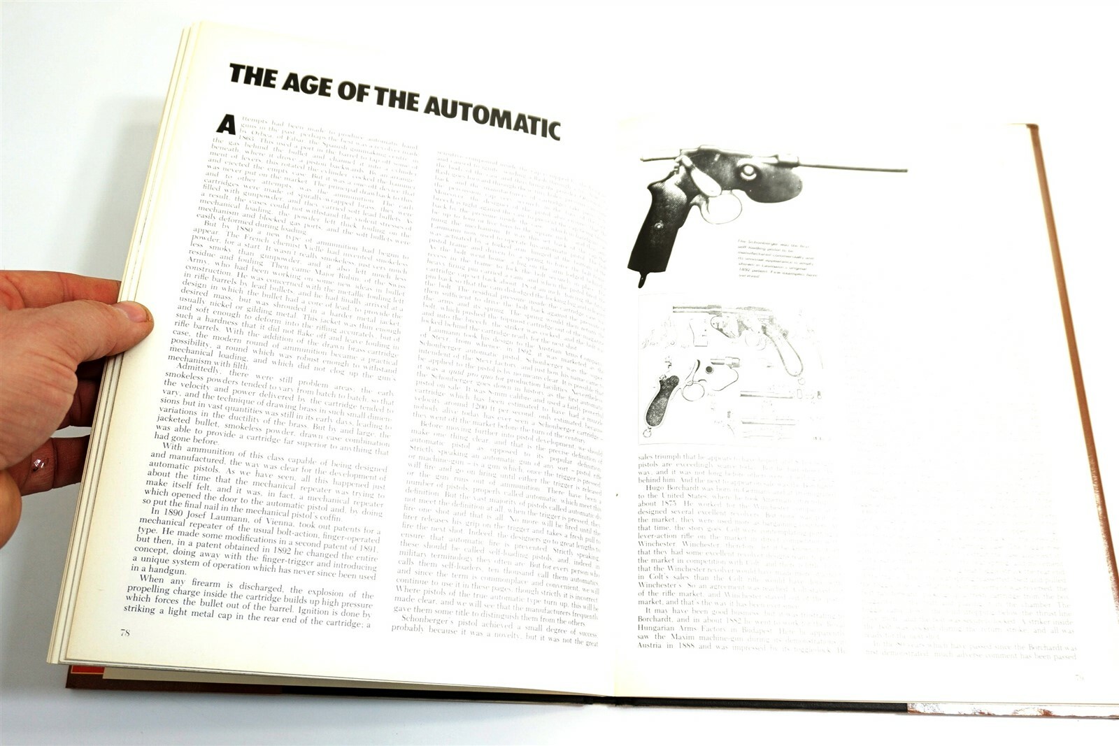 The Complete HANDGUN 1300 to the Present Hardback Book by Ian V Hogg 1979