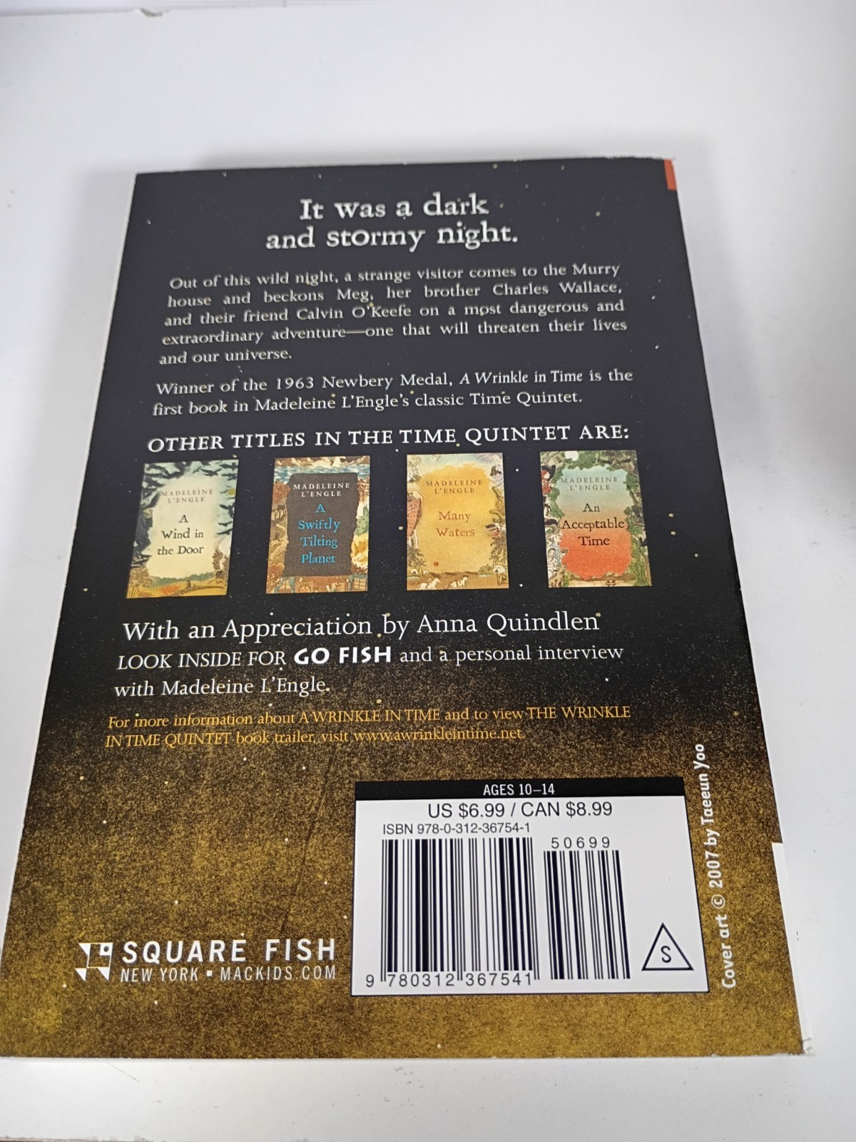 The Wrinkle in Time Quintet Madeleine L’Engle 2012 Box Set Square Fish
